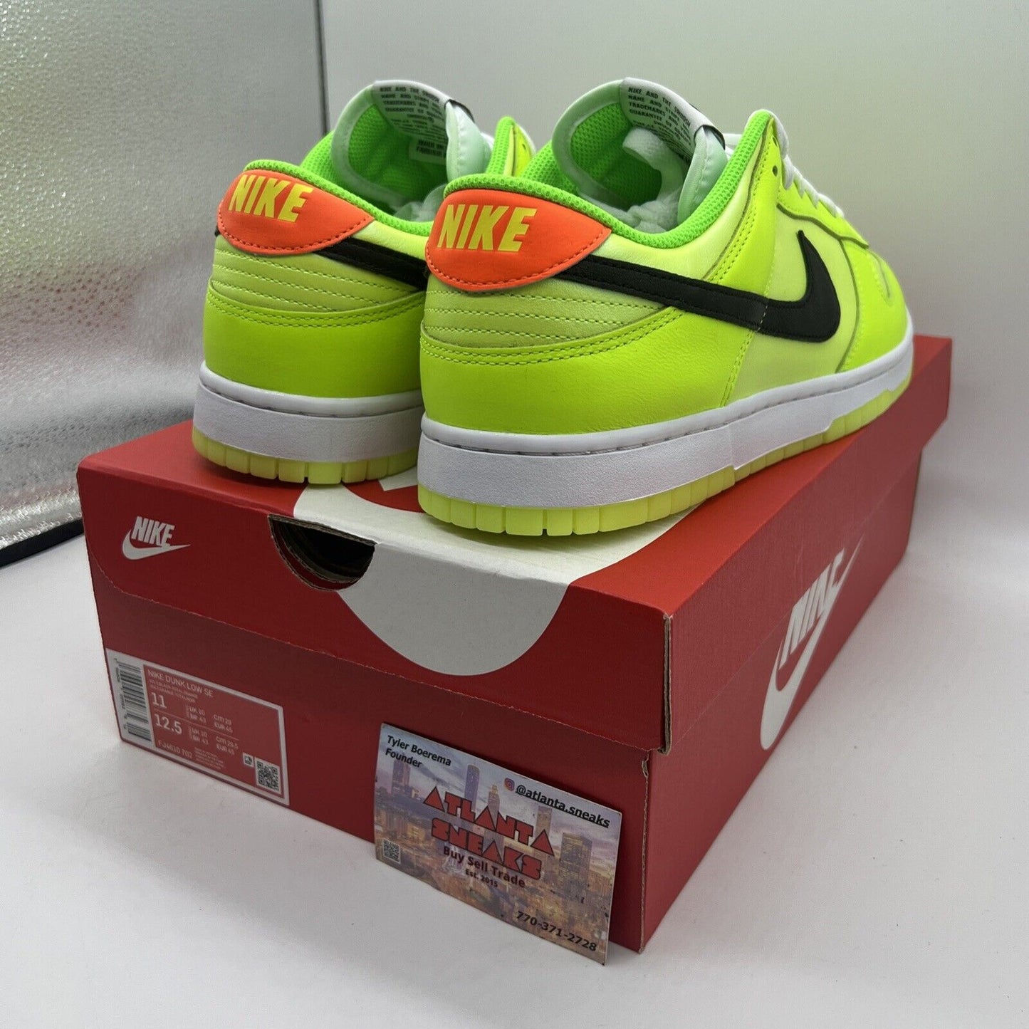 Size 11 - Nike Dunk Low Glow in the Dark 2023 Brand New Og All