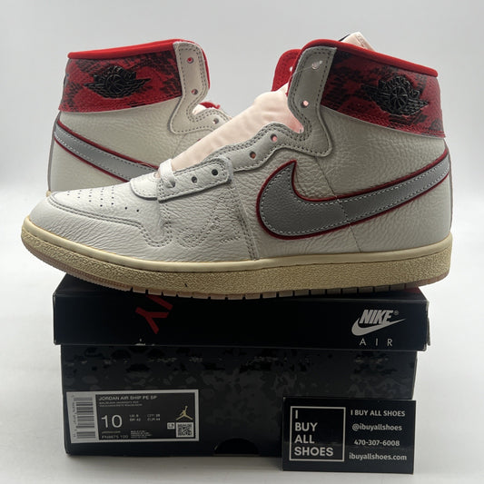 Size 10 - Awake NY x Jordan Air Ship PE SP University Red (FN8575-100)