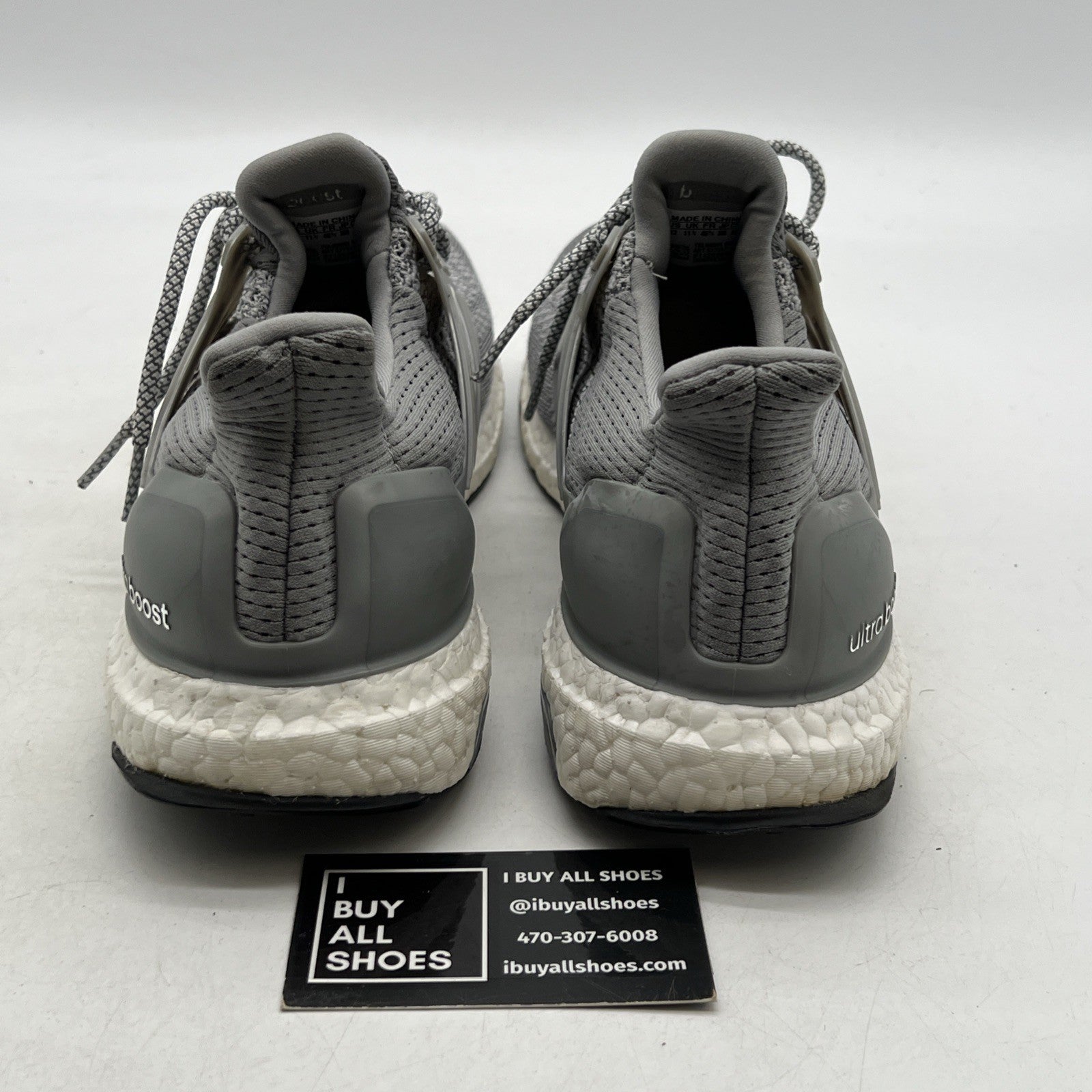 Size 12 - adidas UltraBoost 1.0 Limited 2015 Silver Metallic (S77517)