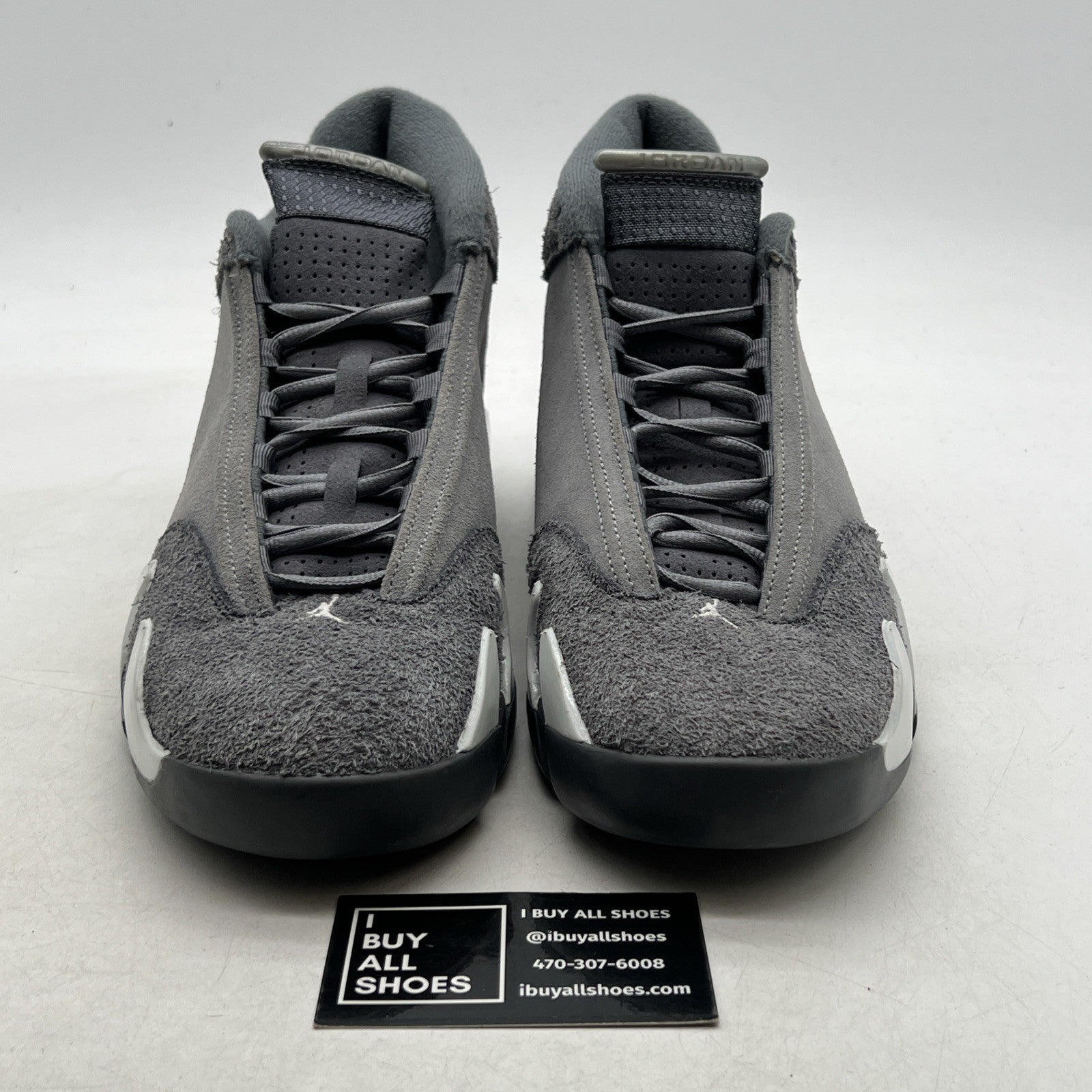 Size 11.5 - Air Jordan 14 Retro Flint Grey Stealth (FJ3460-012)