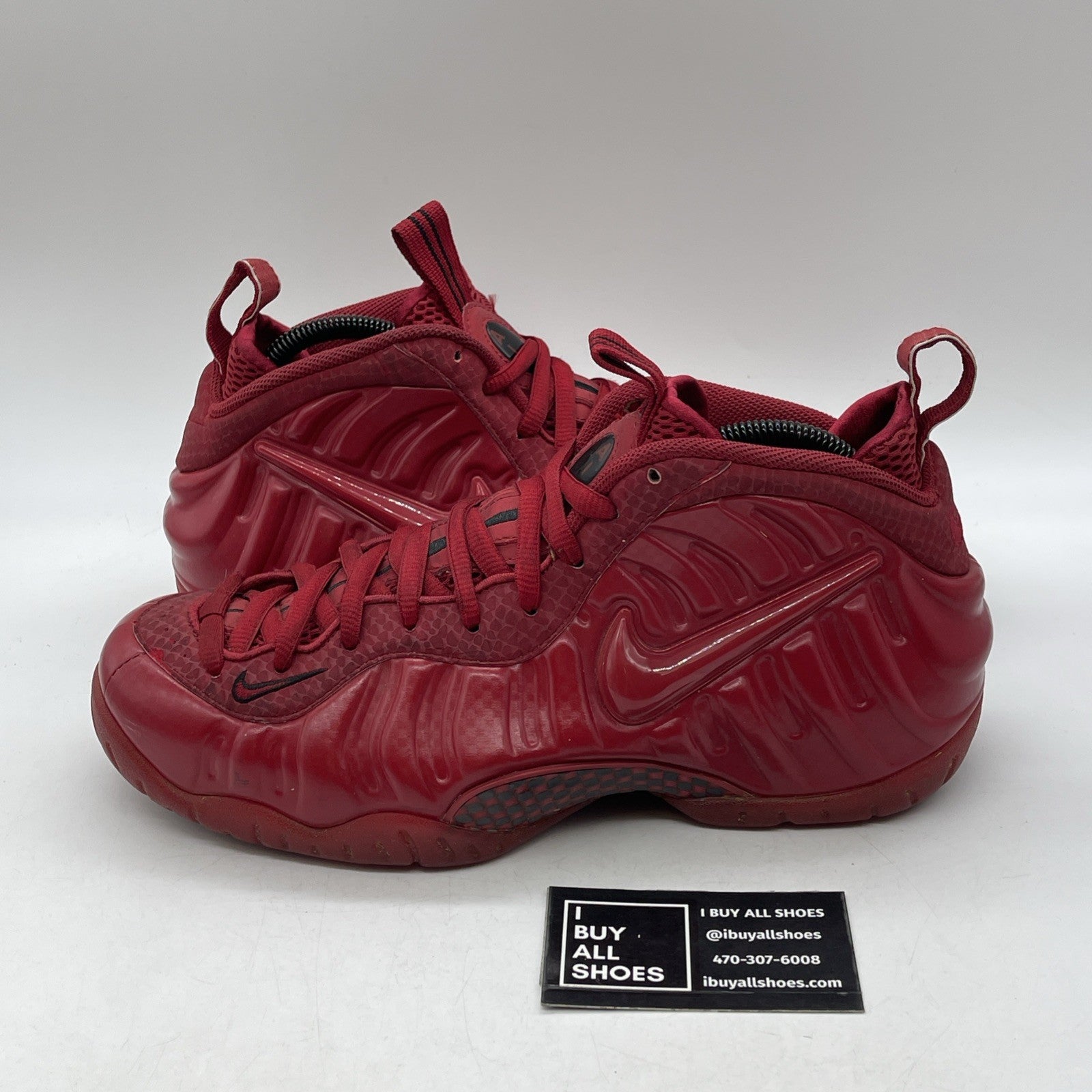 Size 9 - Nike Air Foamposite Pro Gym Red (624041-608)