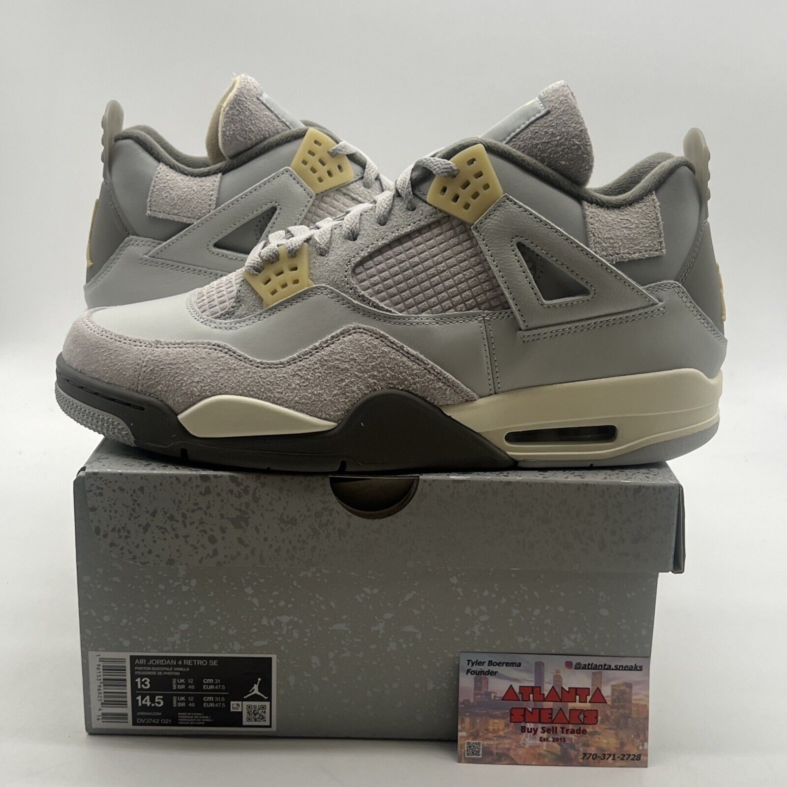 Size 13 - Air Jordan 4 Retro SE Low Craft (DV3742-021)