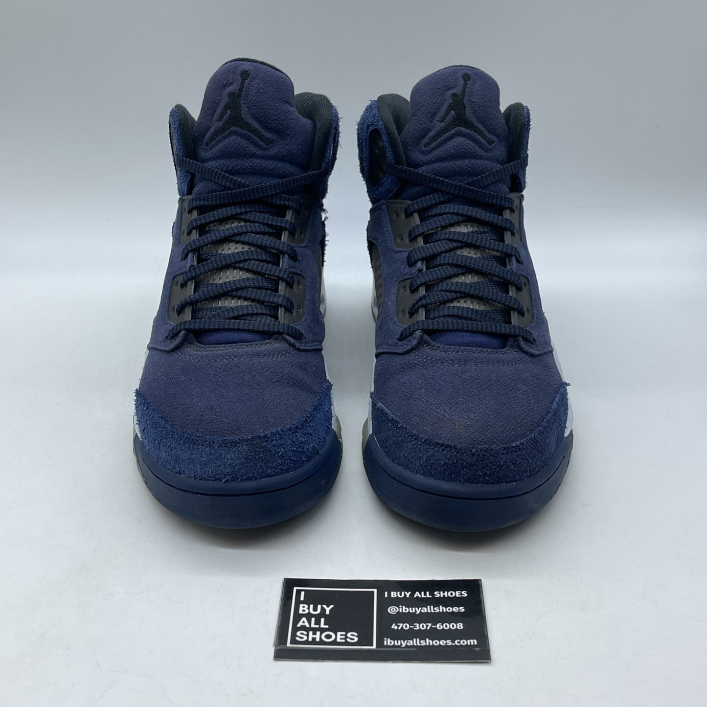 Size 10.5 - Air Jordan 5 Retro SE Midnight Navy Suede (FD6812-400)