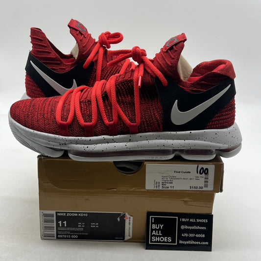 Size 11 - Nike KD 10 Red Velvet (897815-600)