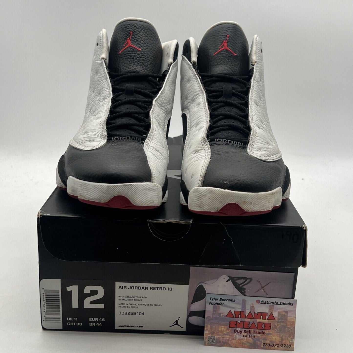 Size 12 - Air Jordan 13 Retro 2013 He Got Game (309159-104)