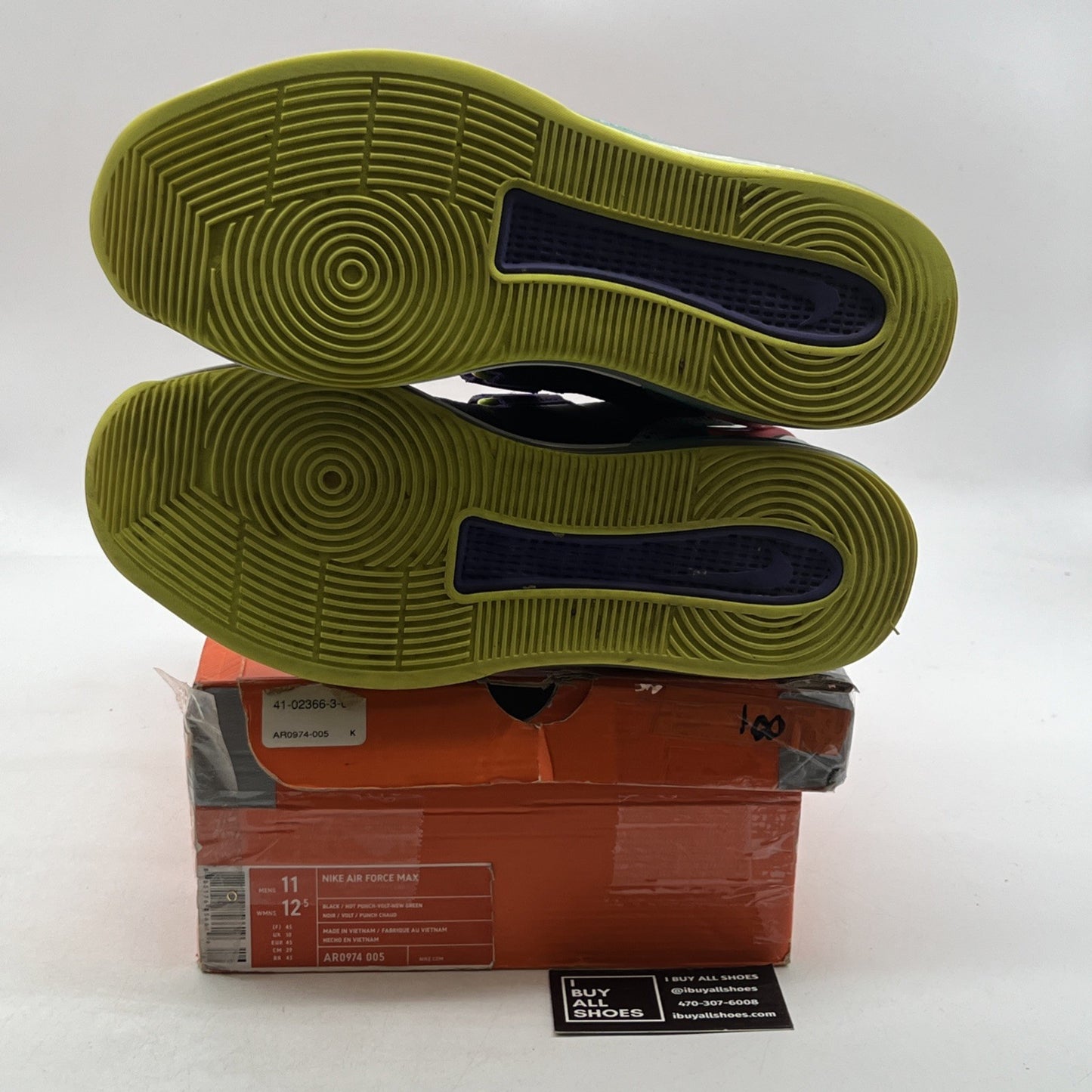 Size 11 - Nike Air Force Max Multi-Color (AR0974-005)