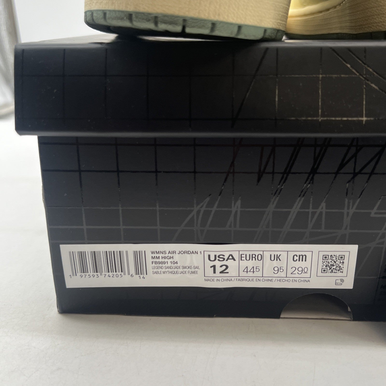 Size 12 - Air Jordan 1 Method of Make High Jade Smoke W (FB9891-104)