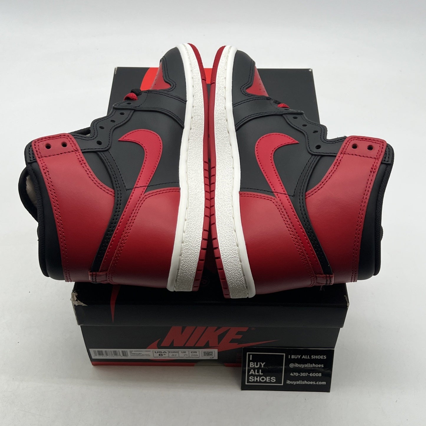 Size 8.5 - Air Jordan 1 Retro '85 OG 2025 High Bred / Banned (HV6674-067).