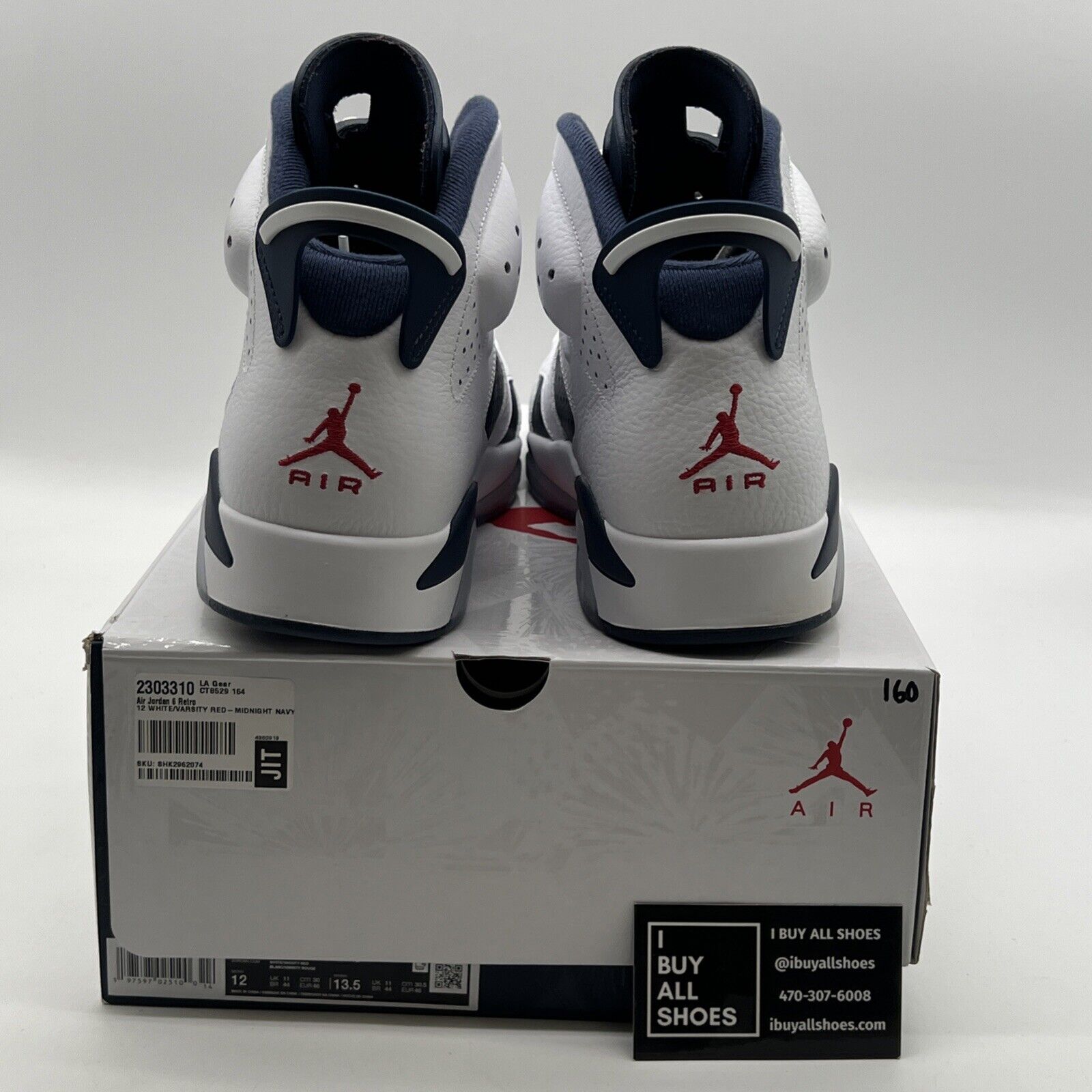 Size 12 - Air Jordan 6 Retro 2024 Olympic (CT8529-164)
