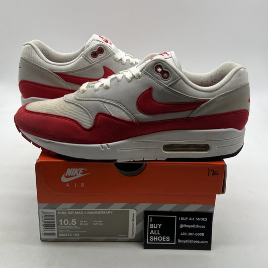 Size 10.5 - Nike Air Max 1 OG Anniversary 2017 (908375-103)