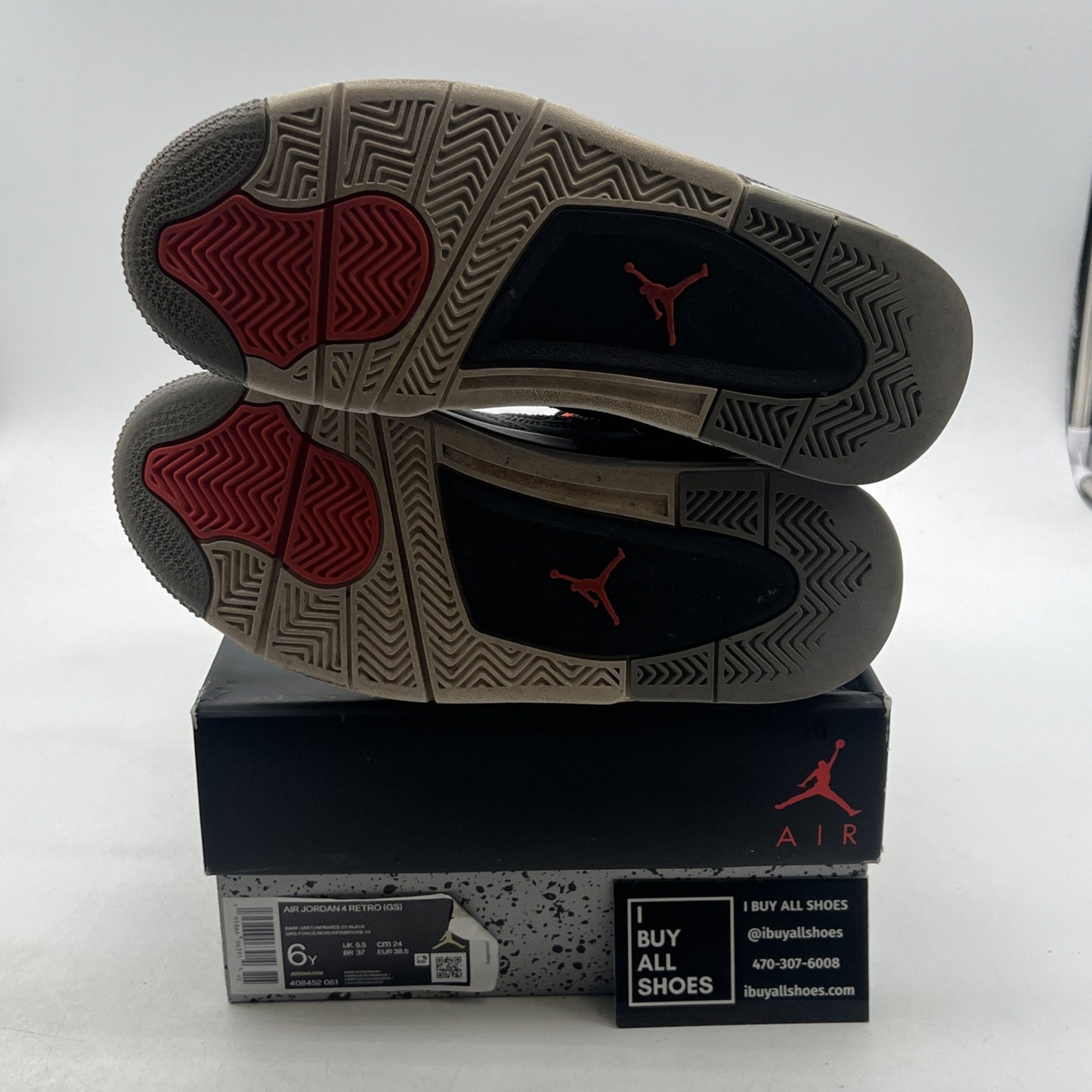 Size 6 - Air Jordan 4 Retro Mid Infrared (408452-061)