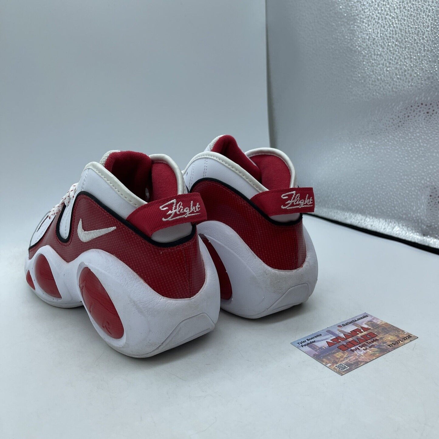 Size 9.5 - Nike Air Zoom Flight 95 2023 True Red White Leather (DX1165-100)