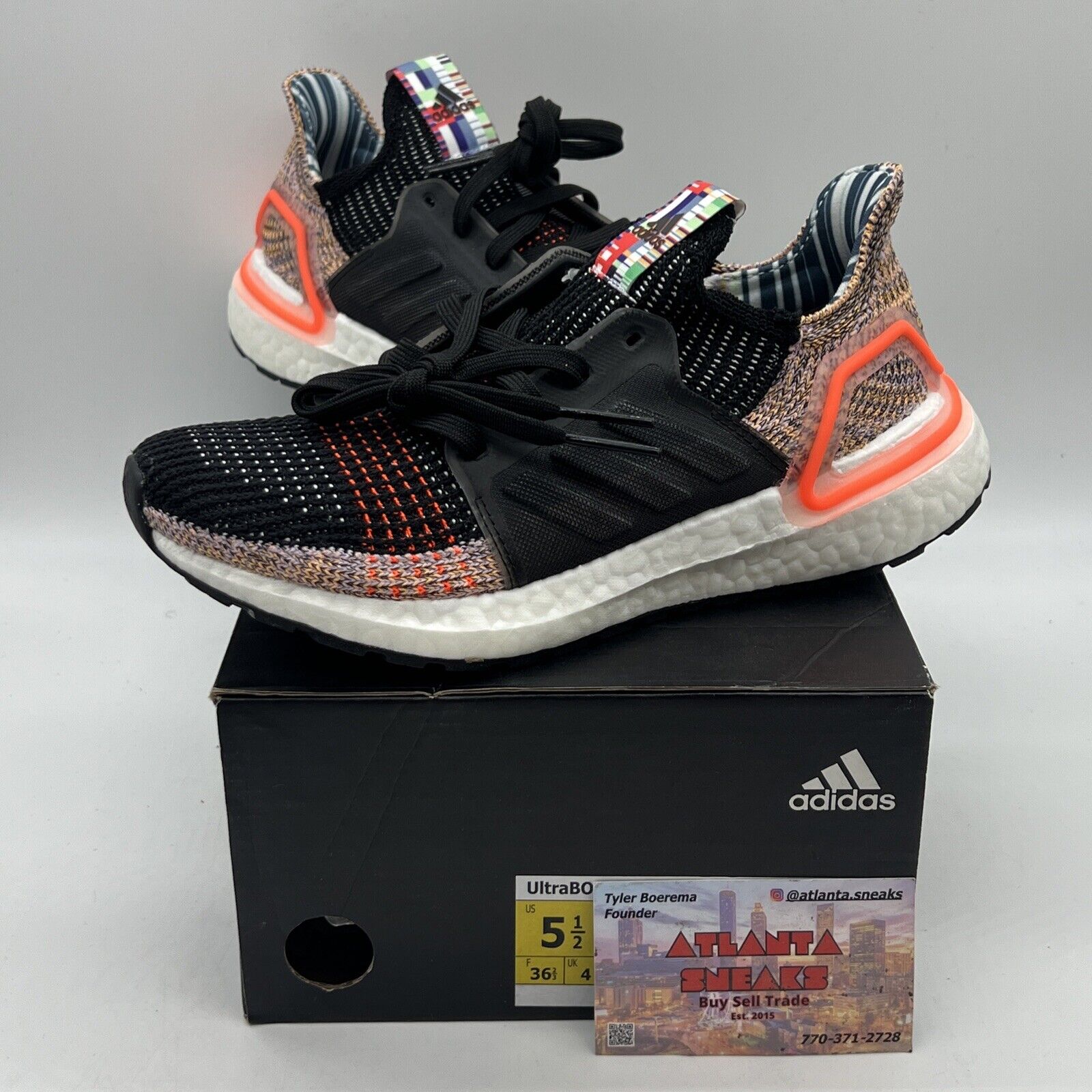 adidas Wmns UltraBoost 19 'Solar Orange' G54017 Brand New Og All Size 5.5