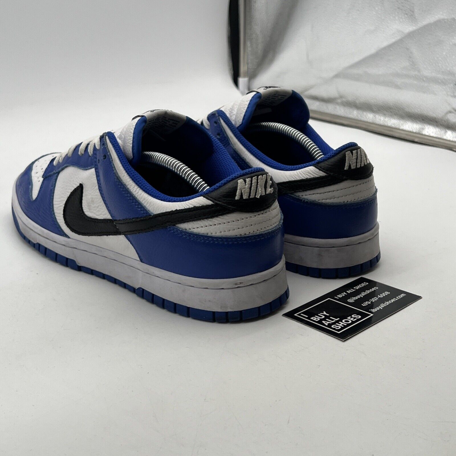 Size 11.5 - NIKE Dunk Low by You - Game Royal (FN0569-900) Jordan Chicago Duke