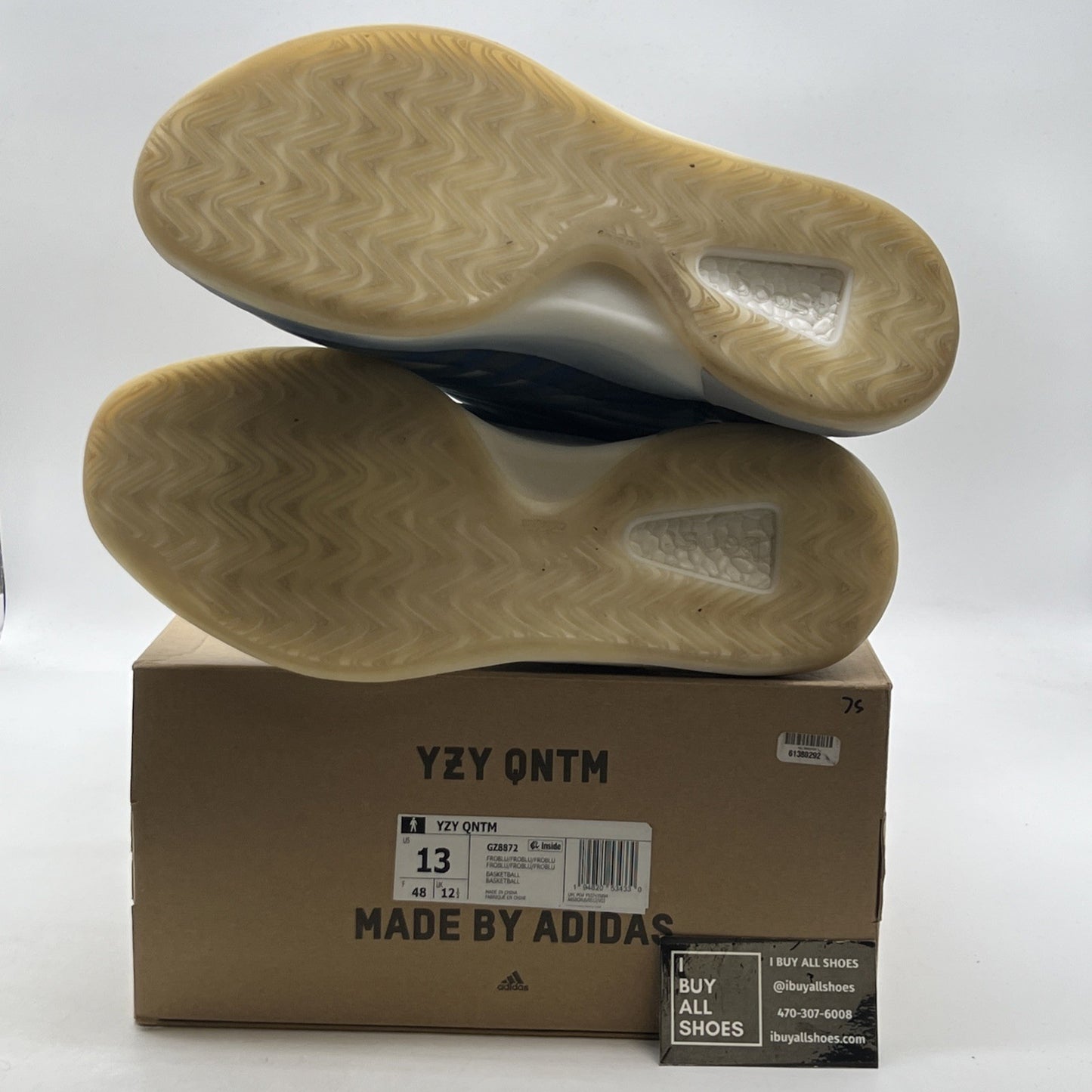 Size 13 - Adidas Yeezy Quantum Frozen Blue (GZ8872)