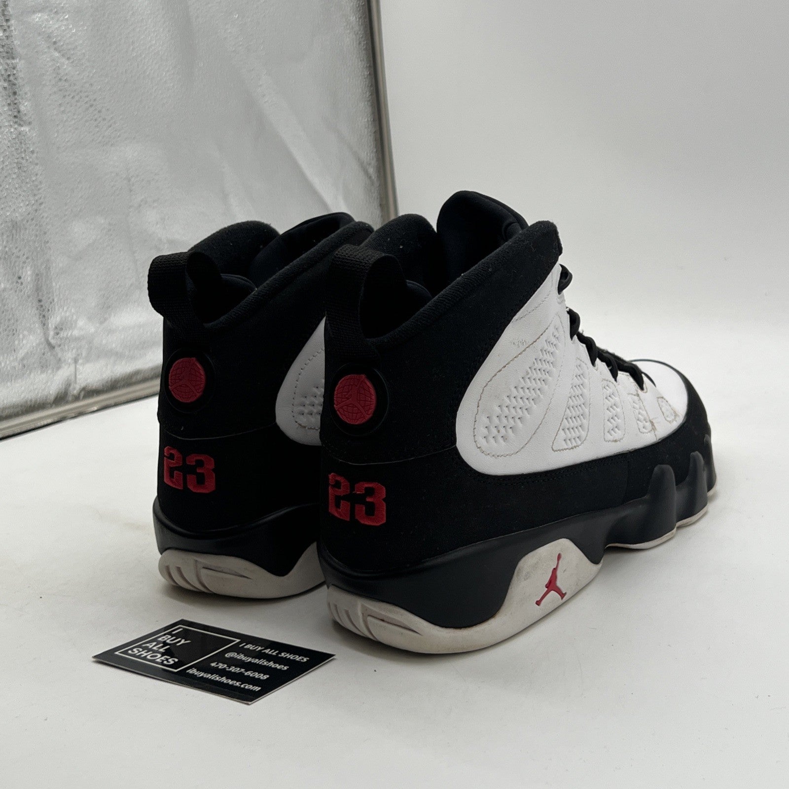 Size 11 - Air Jordan 9 Retro space jam 2016 (302370-112)