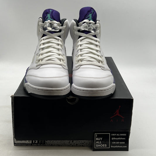 Size 13 - Air Jordan 5 Retro Grape 2013 (136027-108)