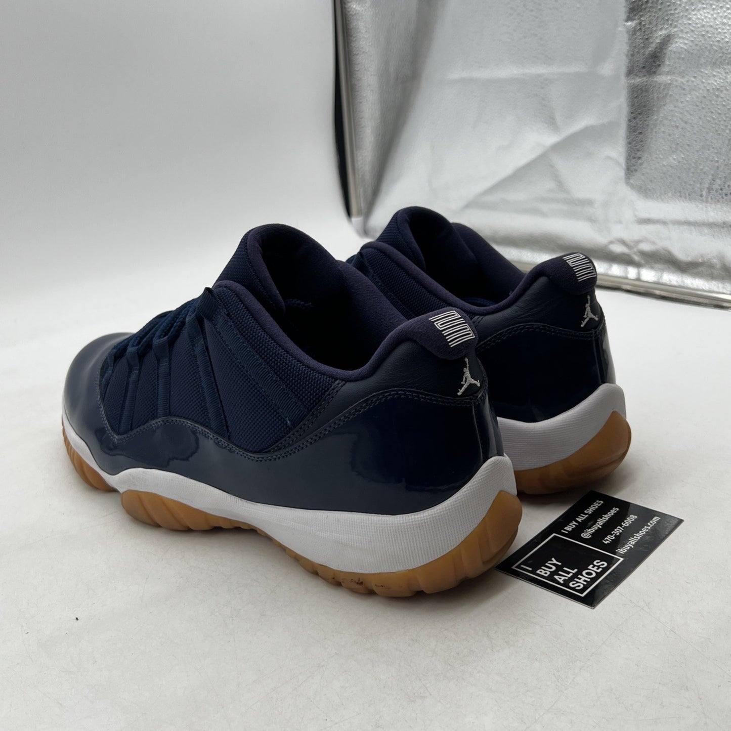 Size 14 - Air Jordan 11 Retro Low Navy Gum (528895-405)