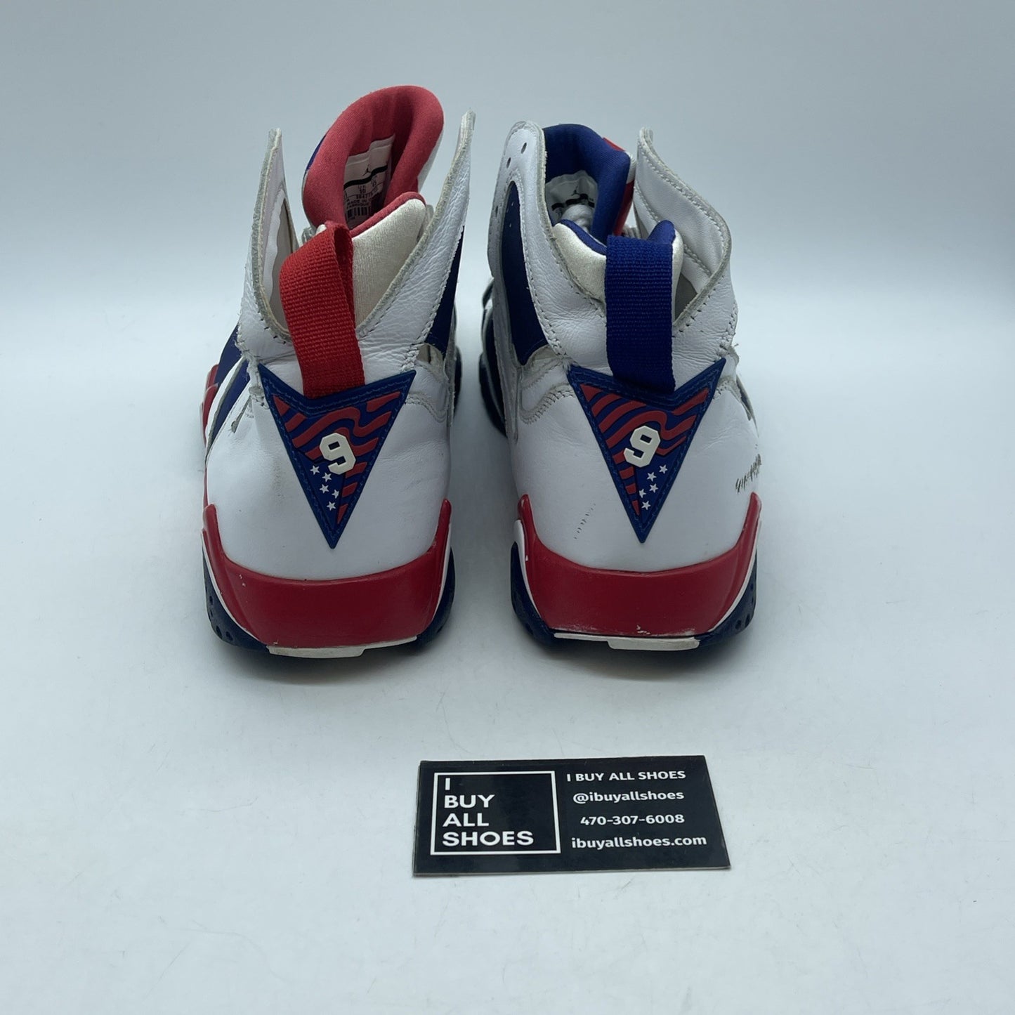 Size 11 - Air Jordan 7 Retro Tinker Alternate Blue White Leather (304775-123)