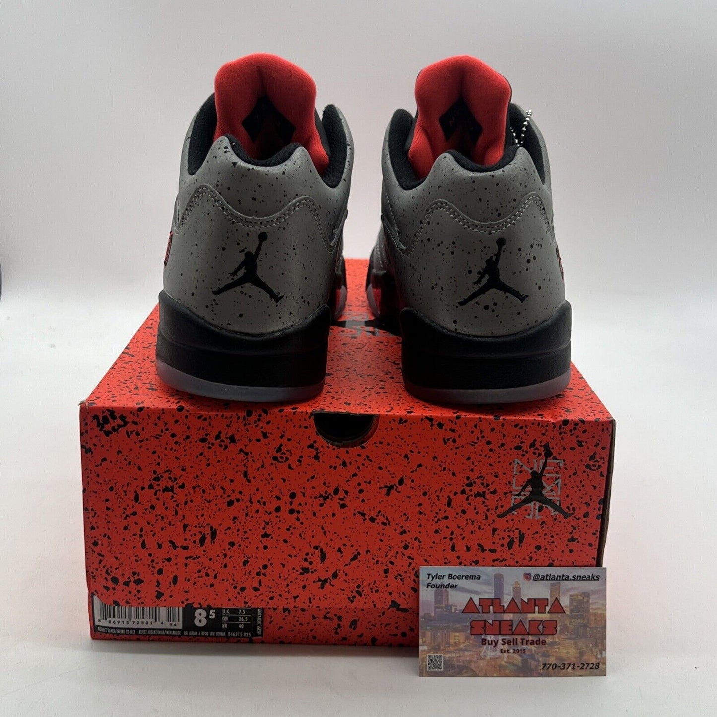 Size 8.5 - Air Jordan 5 Retro Low Neymar (846315-025)