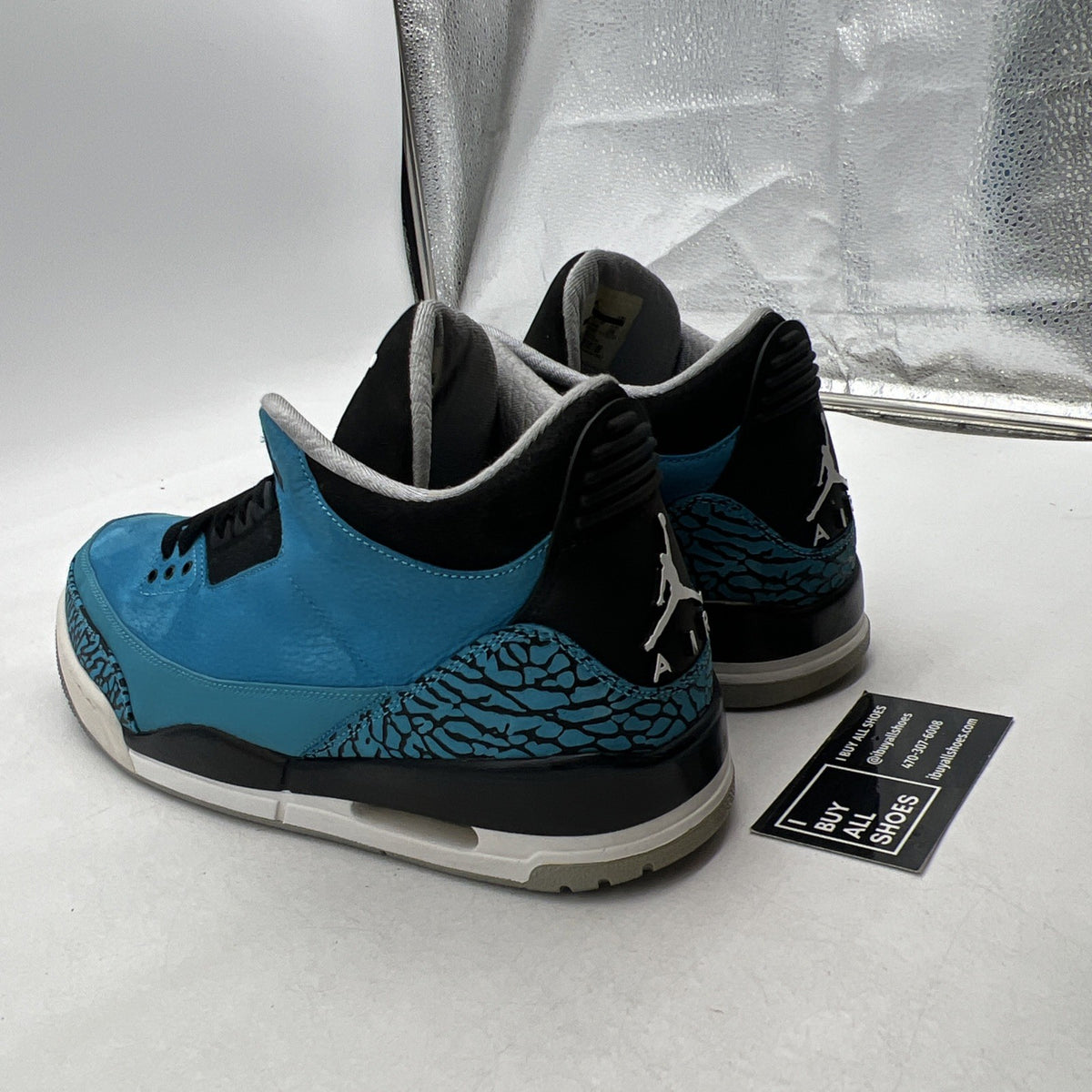 Size 11 - Air Jordan 3 Retro Powder Blue (136064-406)