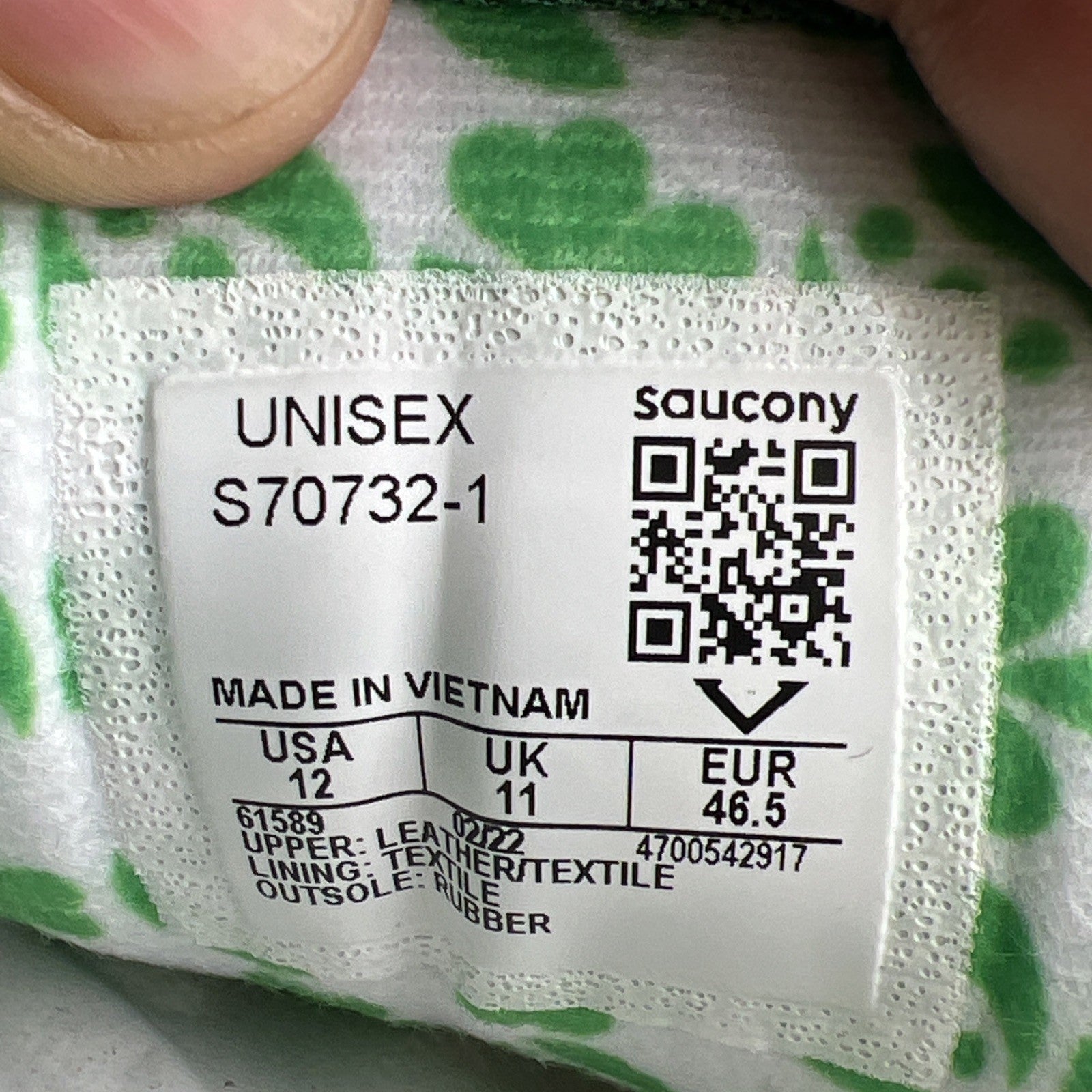 Size 12 - Saucony Shadow 6000 Shamrock (S70732-1)