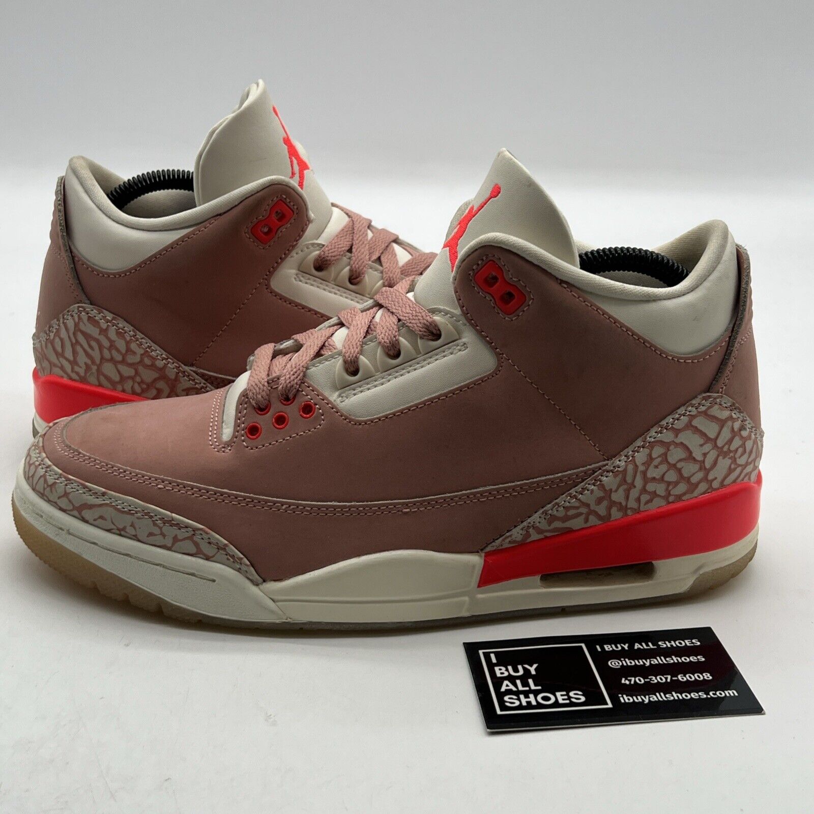 Size 10 - Air Jordan 3 Retro Rust Pink W (CK9246-600)