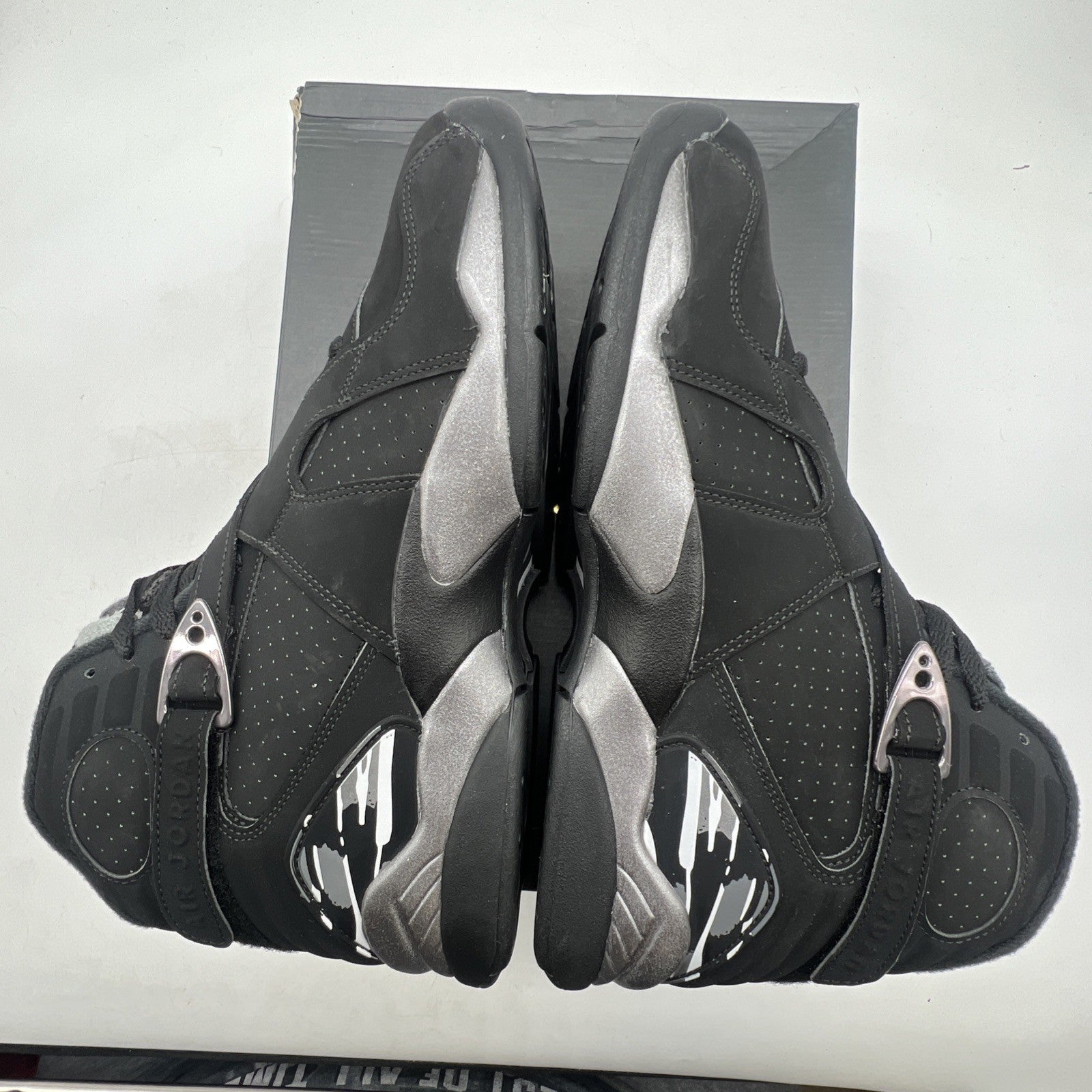 Size 10.5 - Air Jordan 8 Retro 2015 Chrome (305381-003)