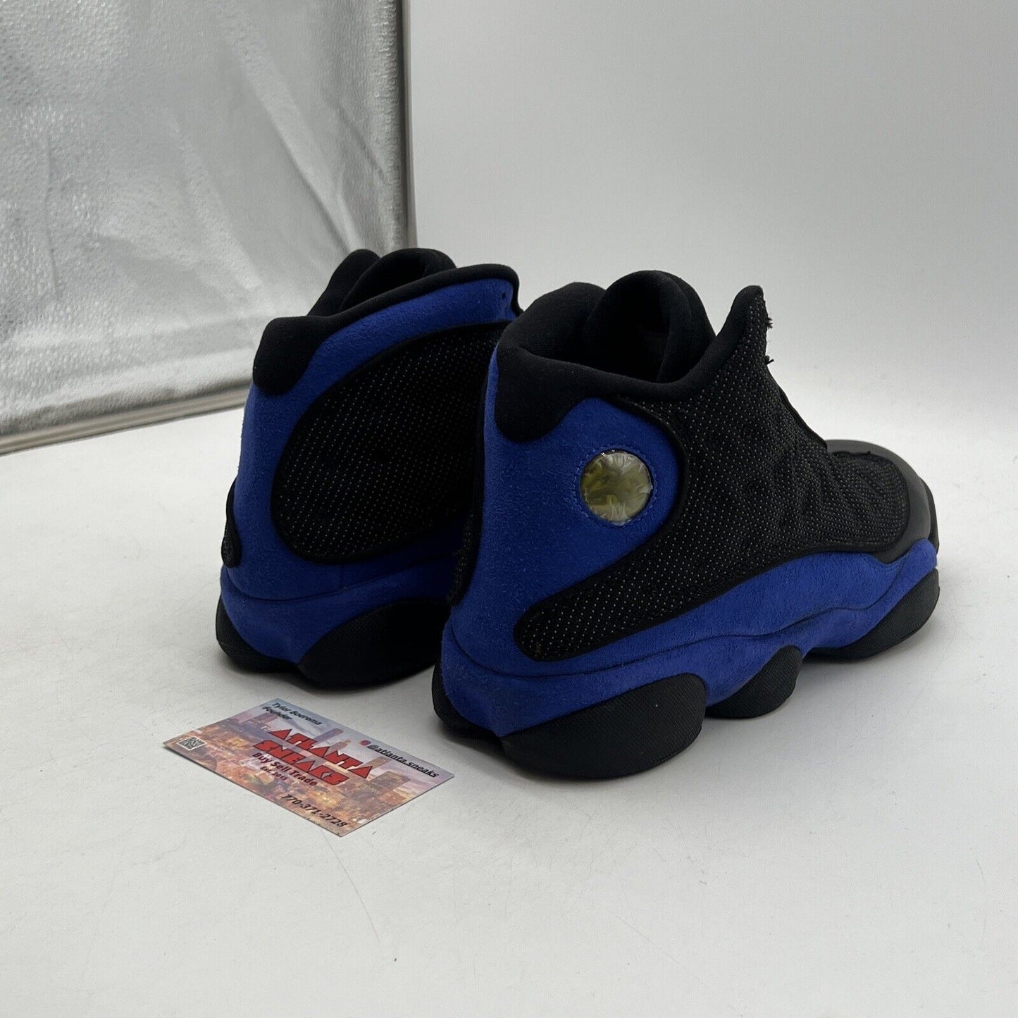Size 10 - Jordan 13 Retro Hyper Royal 2020 Black Blue Leather (414571-040)