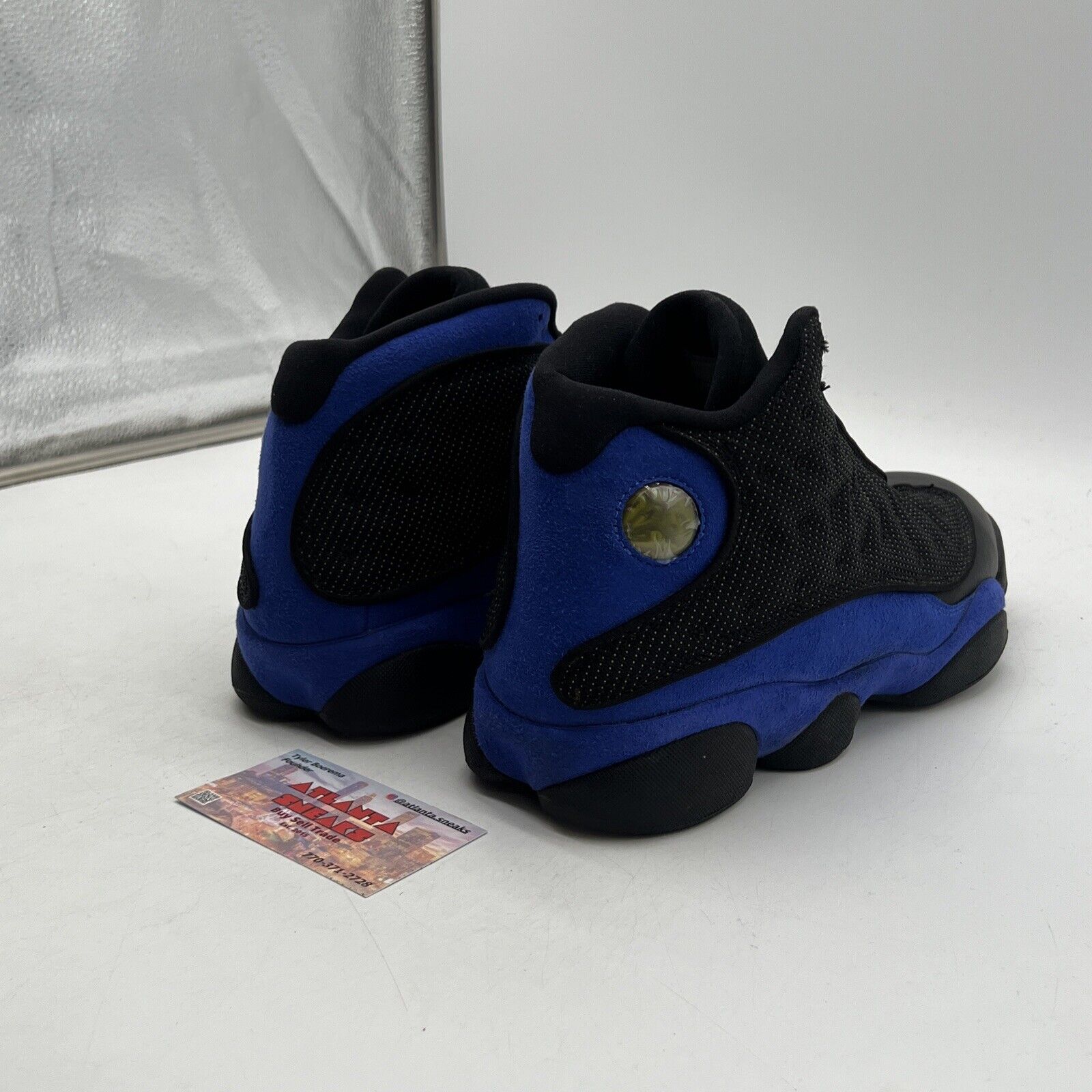 Size 10 - Jordan 13 Retro Hyper Royal 2020 Black Blue Leather (414571-040)