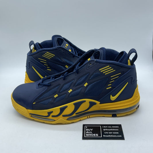 Size 13 - Nike Air Max Pillar Blue Yellow Suede Leather (525226-400)
