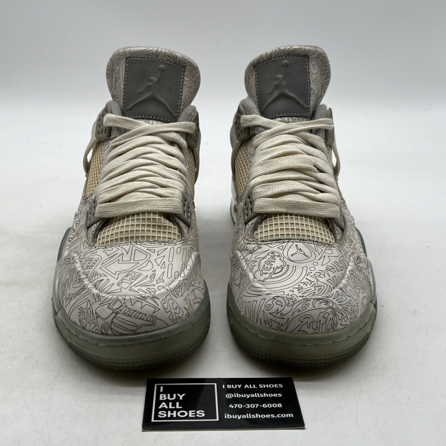 Size 11.5 - Air Jordan 4 Retro 30th Anniversary Laser (705333-105)