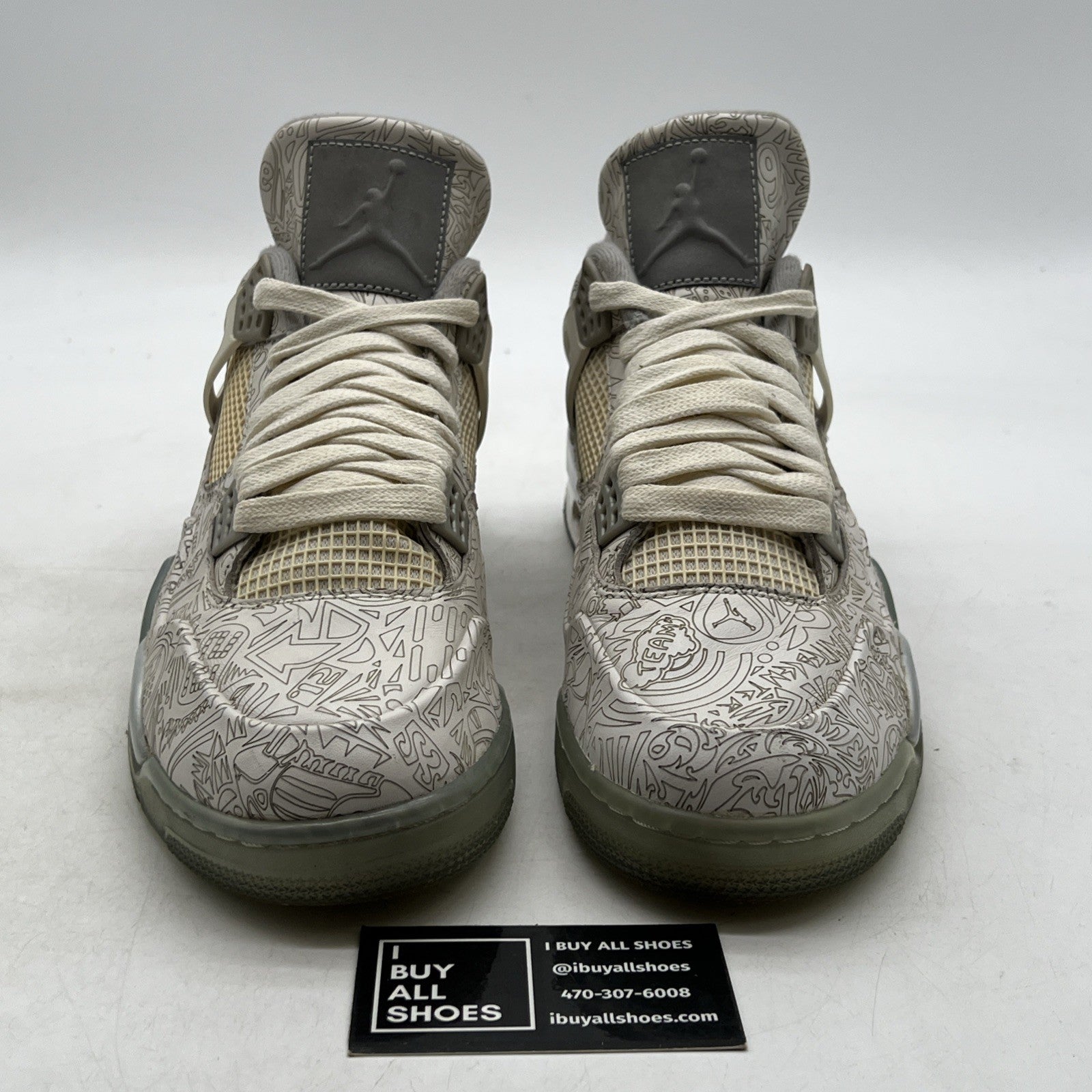 Size 11.5 - Air Jordan 4 Retro 30th Anniversary Laser (705333-105)