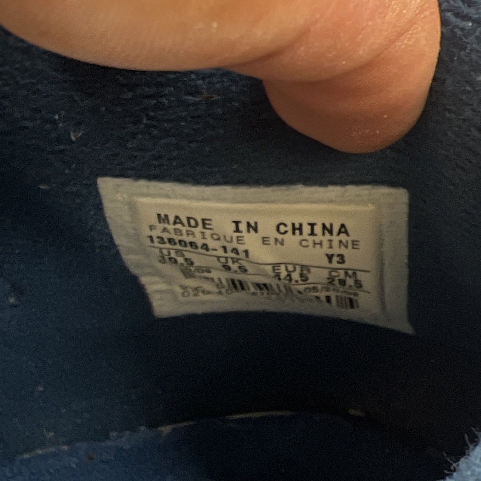 Size 10.5 - Air Jordan 3 Retro 2001 True Blue (136064-141)
