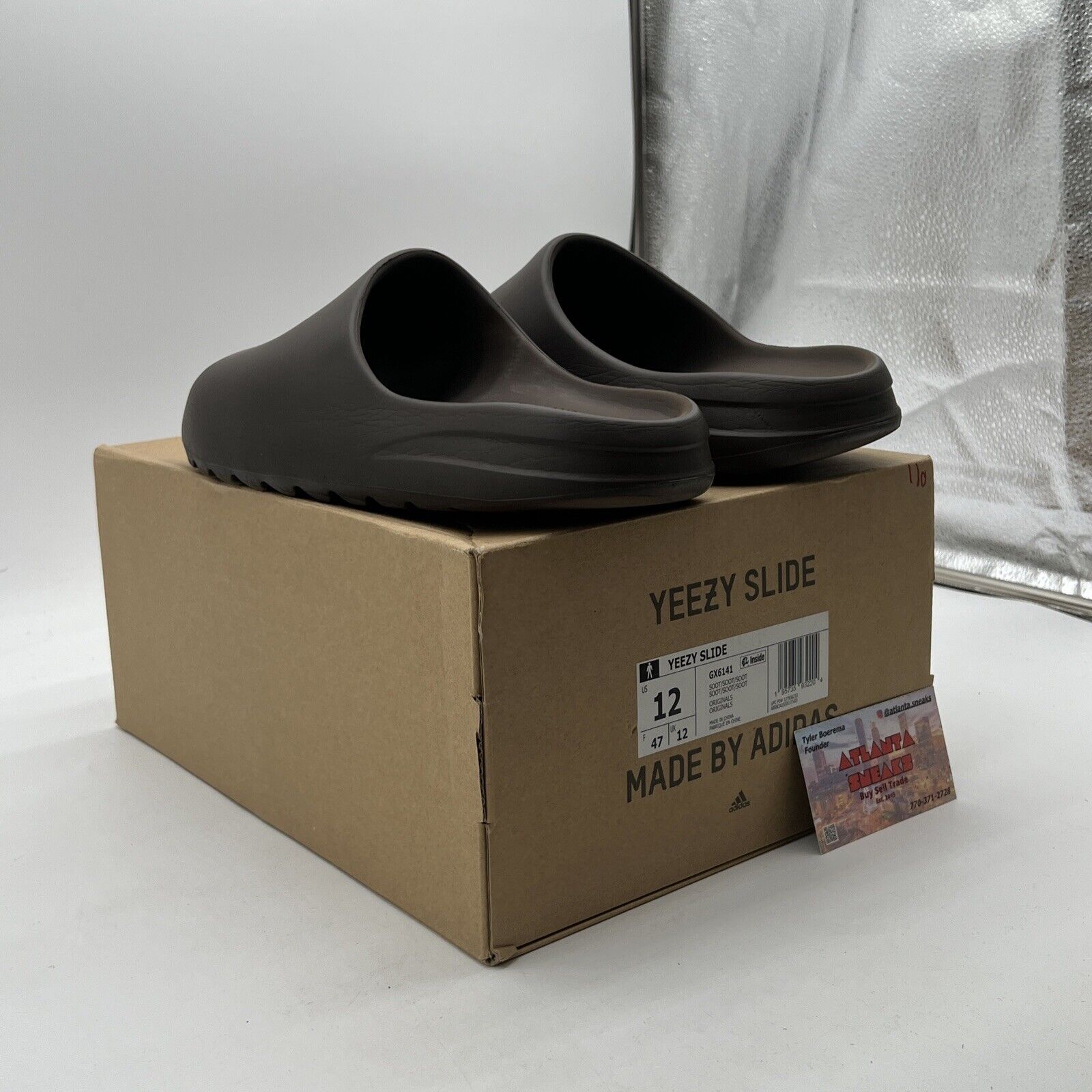 Size 12 - adidas Yeezy Slide Brown