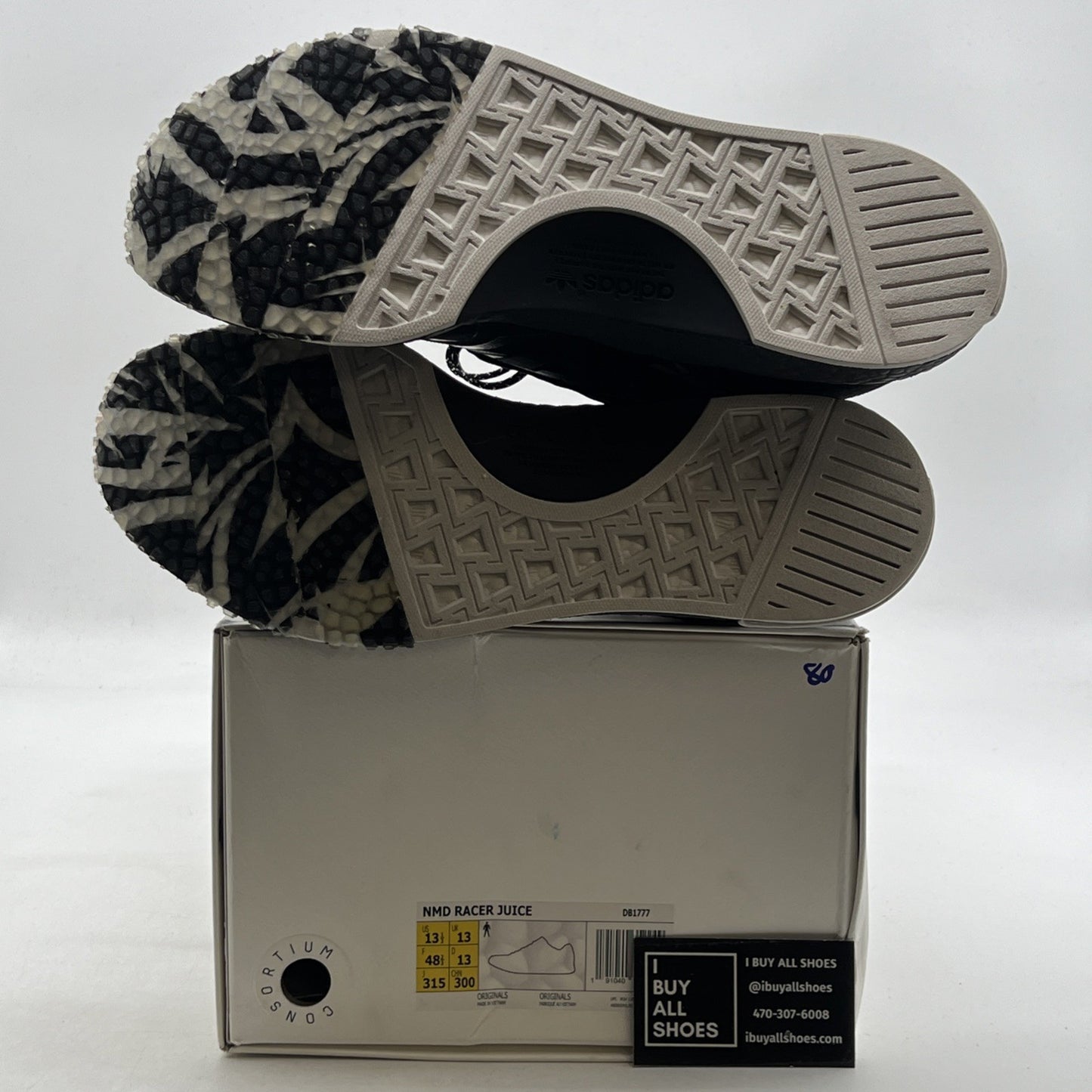 Size 13.5 - Adidas JUICE x NMD_Racer Primeknit Juice (DB1777)