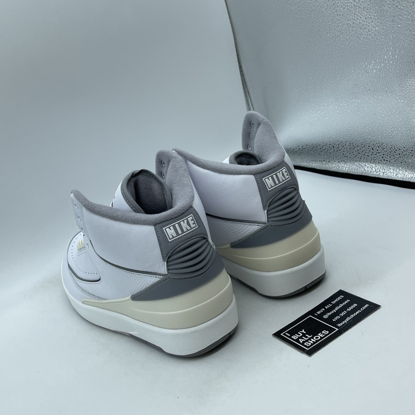 Size 11 - Air Jordan 2 Retro White Cement Grey Leather (DR8884-100)