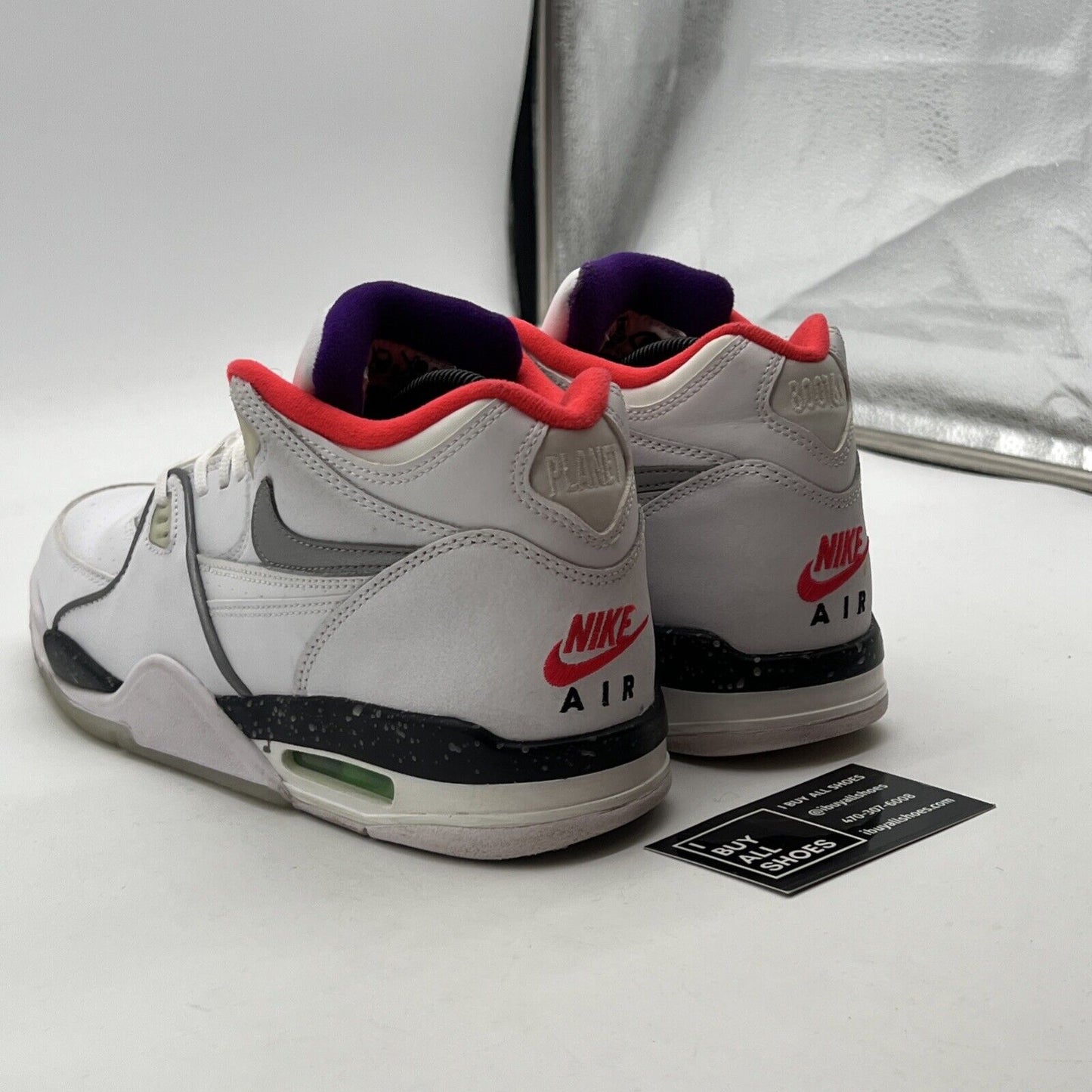 Size 8.5 - Nike Air Flight 89 Planet of Hoops (CW2616-101)