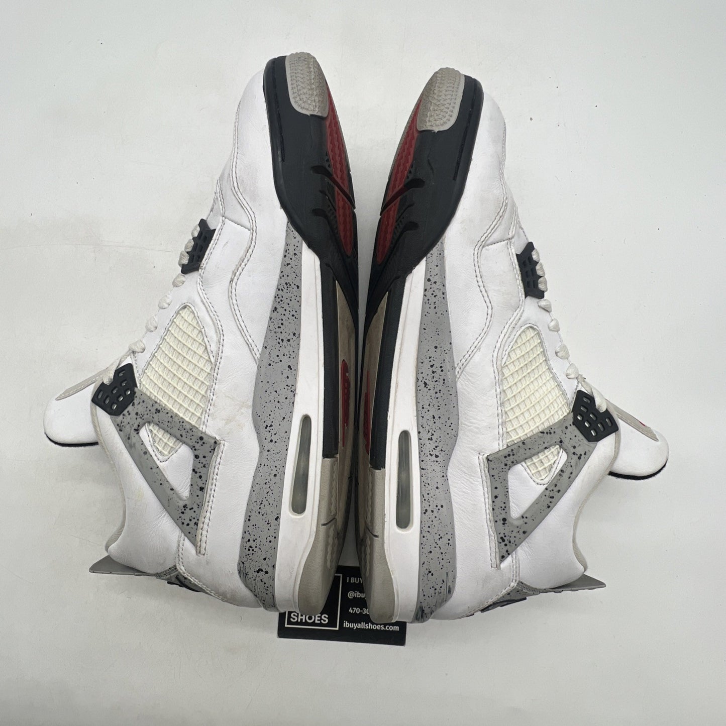 Size 13 - Air Jordan 4 Retro OG Mid White Cement (850606-192)