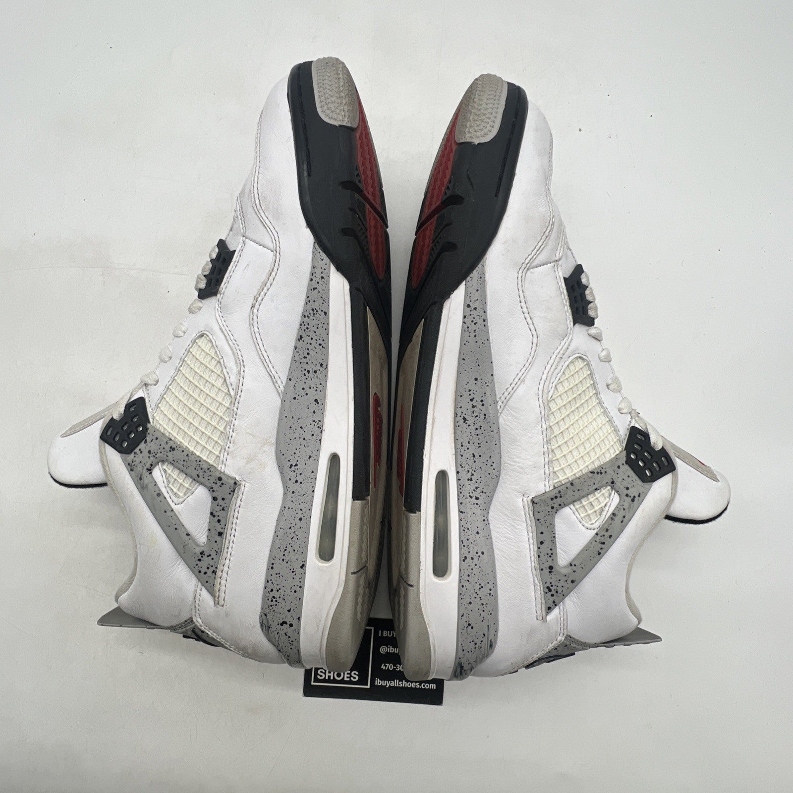 Size 13 - Air Jordan 4 Retro OG Mid White Cement (850606-192)