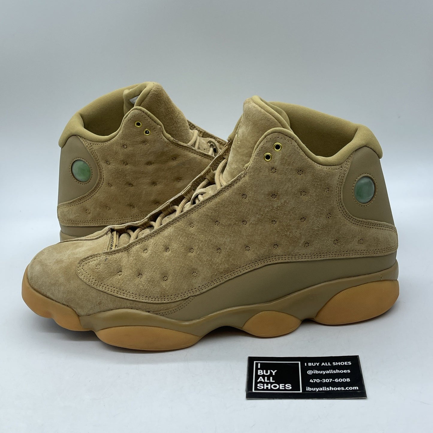 Size 16 - Air Jordan 13 Retro Wheat Brown Suede (414571-705)
