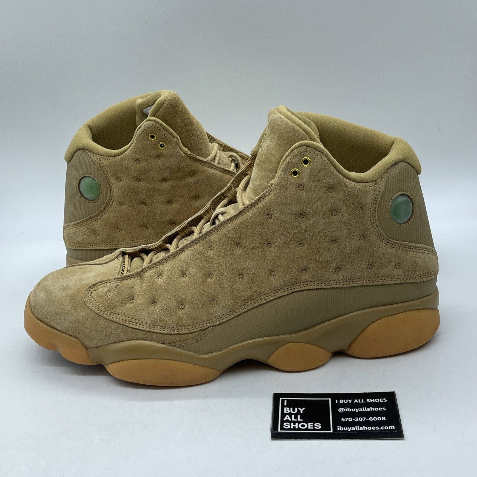 Size 16 - Air Jordan 13 Retro Wheat Brown Suede (414571-705)