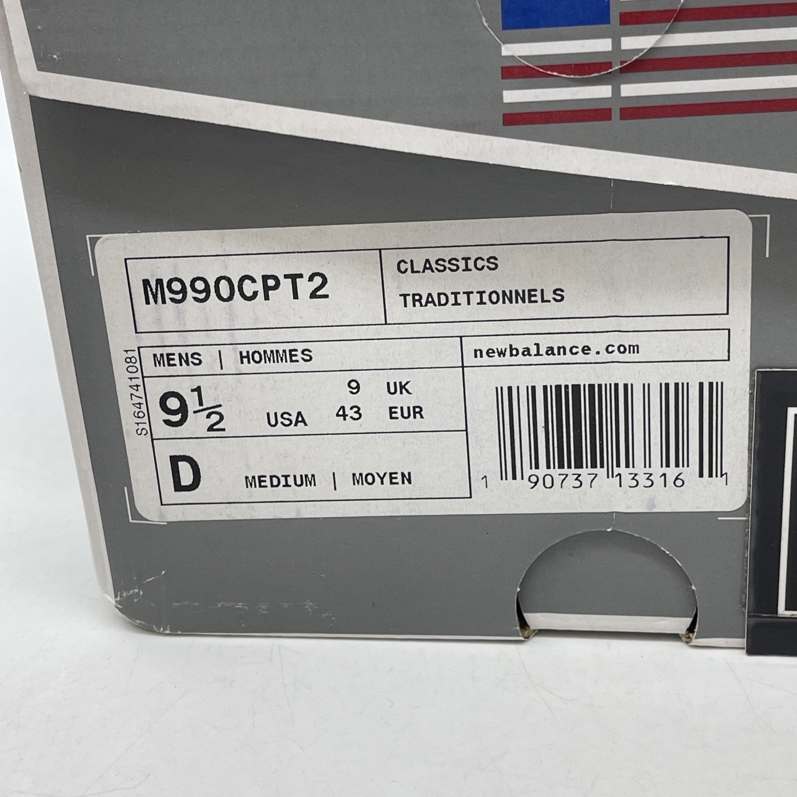 Size 9.5 - New Balance Concepts x 990v2 Made in USA Tyrian Purple (M990CPT2)