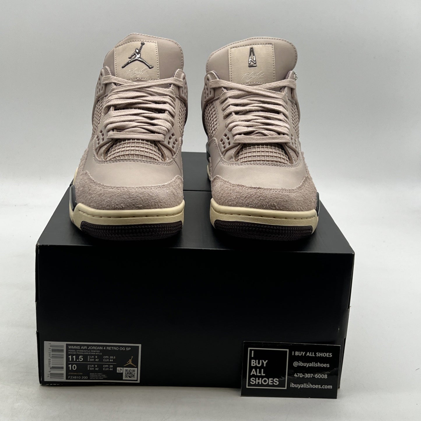 Size 11.5 - A Ma Maniére x Air Jordan 4 Retro While You Were Sleeping W