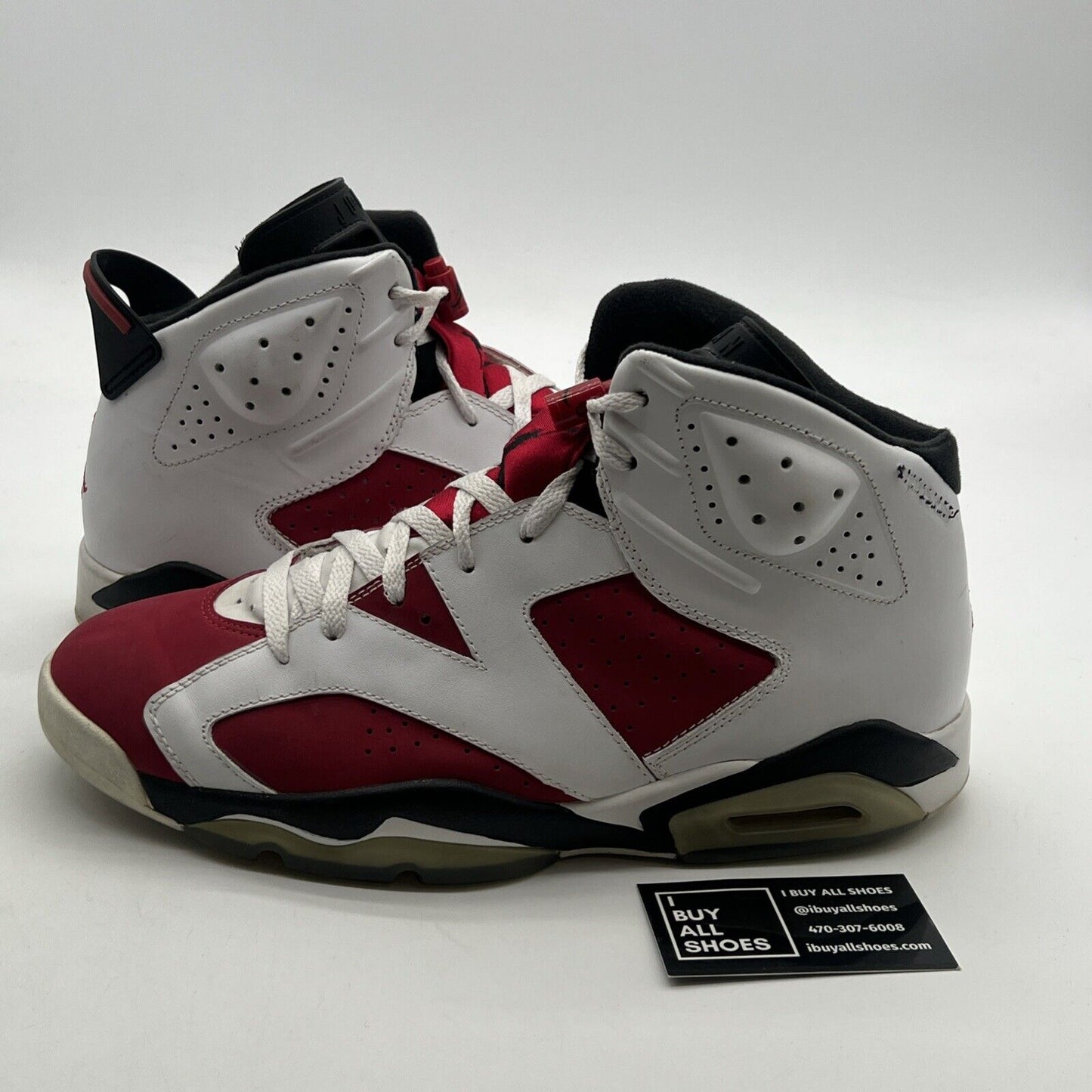 Size 13 - Air Jordan 6 Retro 2014 Carmine (384664-160)