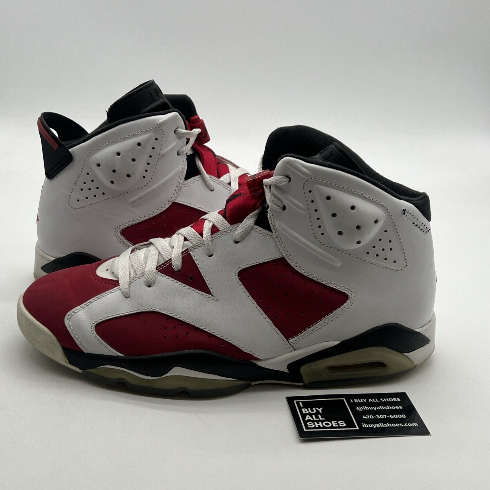 Size 13 - Air Jordan 6 Retro 2014 Carmine (384664-160)