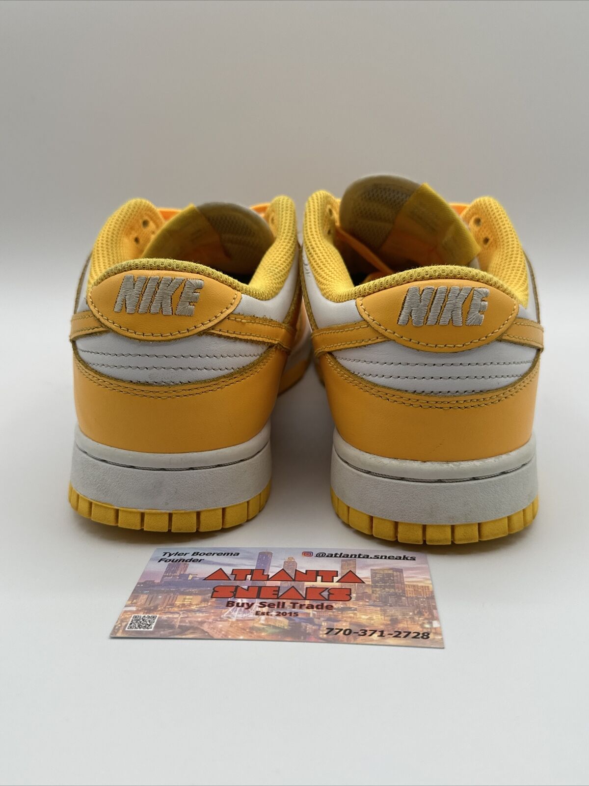 Size 8.5 Womens - Nike Dunk Low Laser Orange 7 Mens