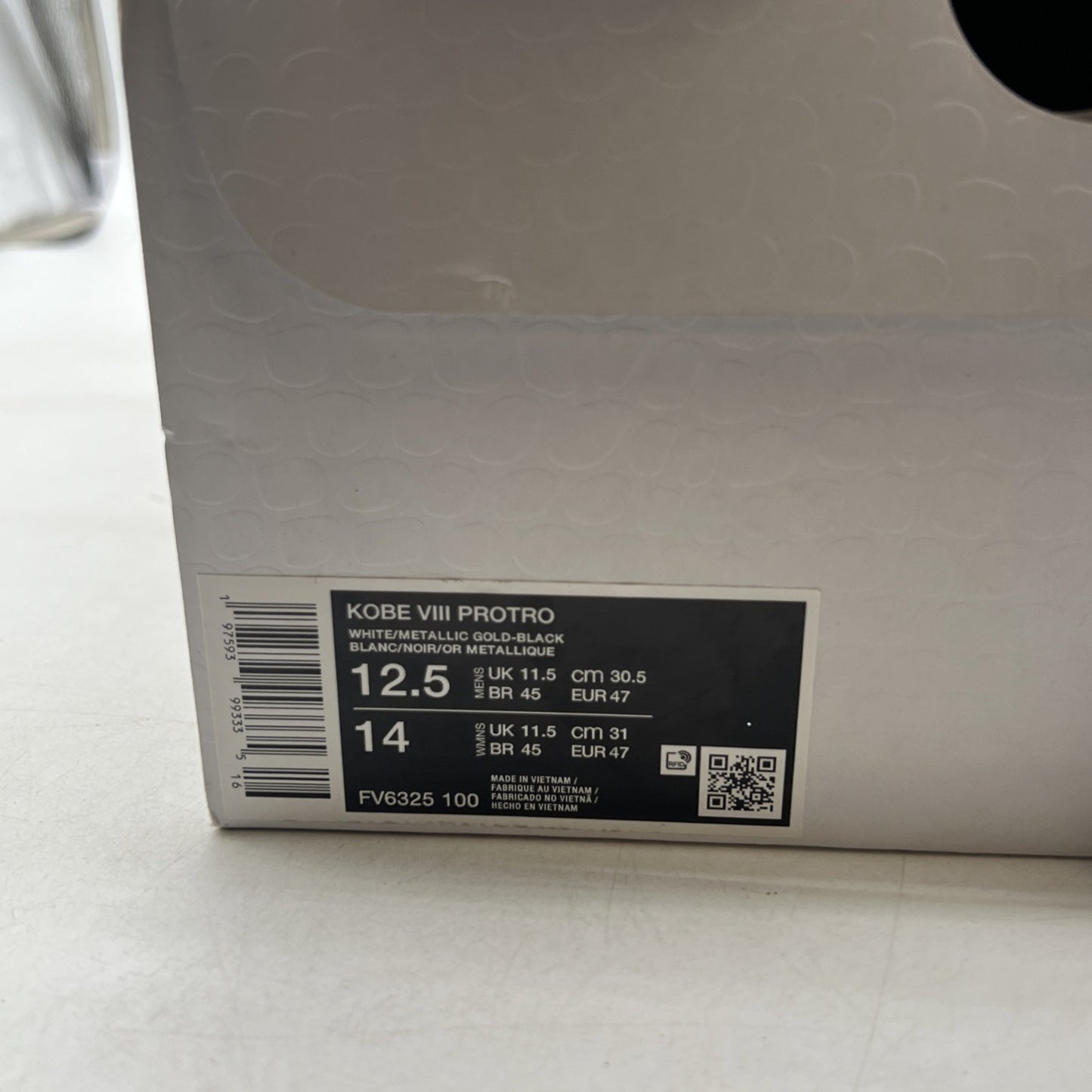 Size 12.5 - Nike Kobe 8 Protro Mambacita (FV6325-100)
