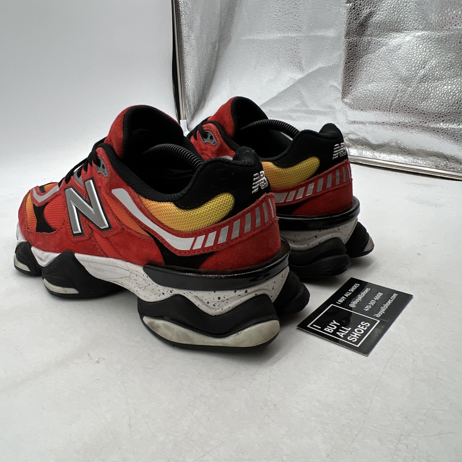 Size 10 - New Balance DTLR x 9060 Fire Sign (U9060DMG)