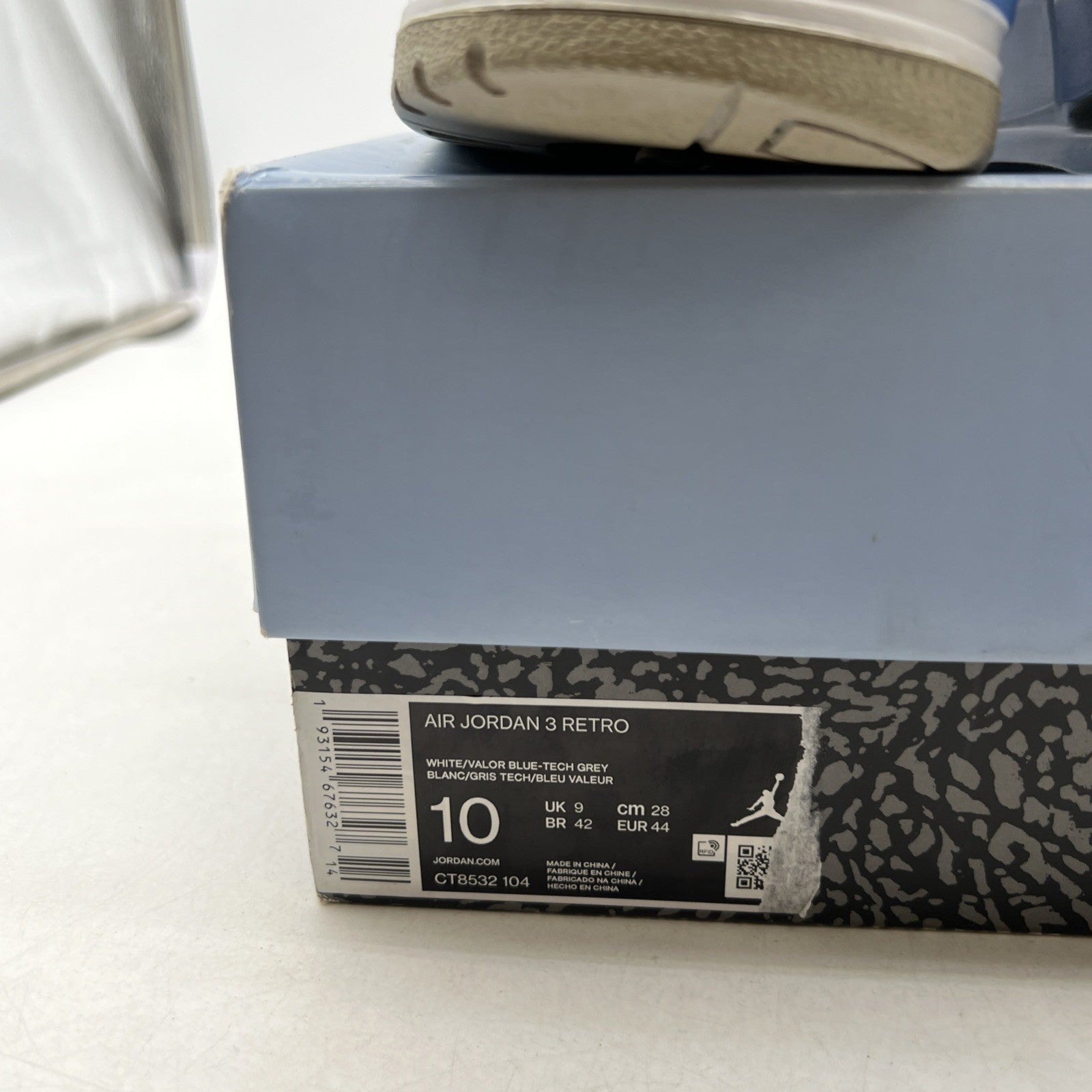 Size 10 - Air Jordan 3 Retro Mid UNC (CT8532-104)